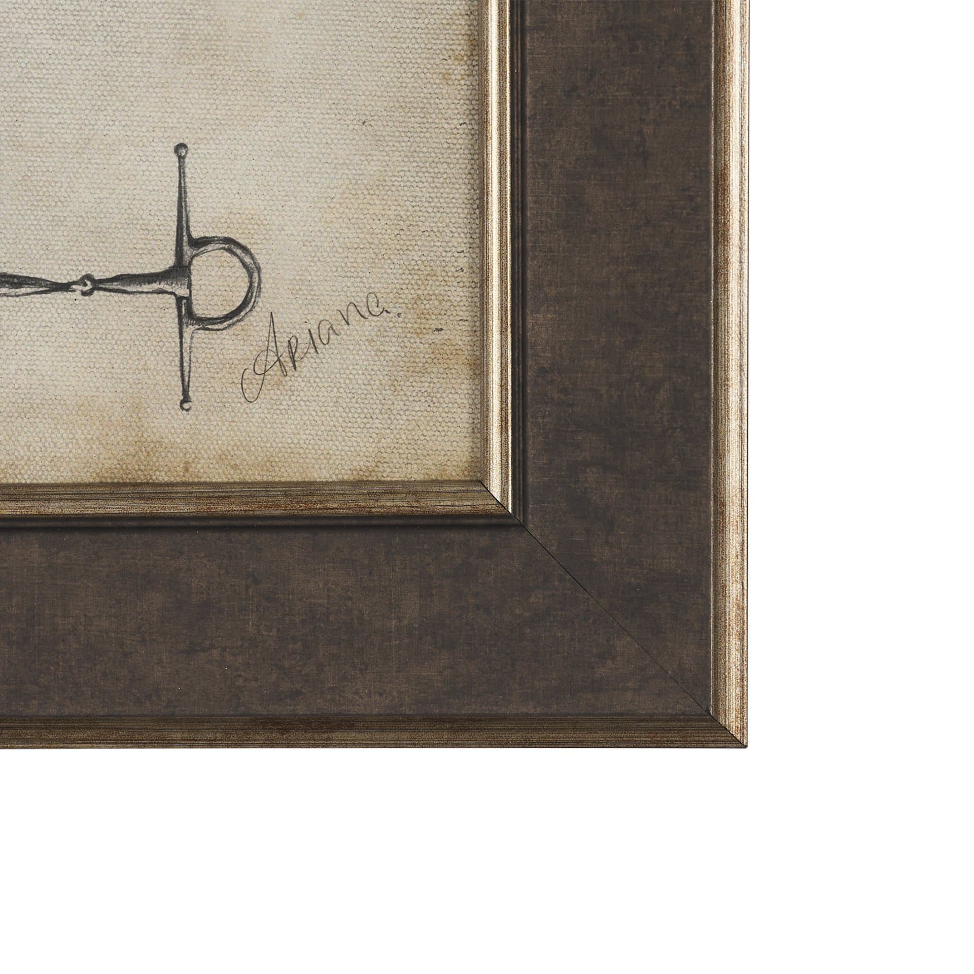 Equestrian Collection by Mercana Studio Textured Framed (Set of 6) — product photograph
