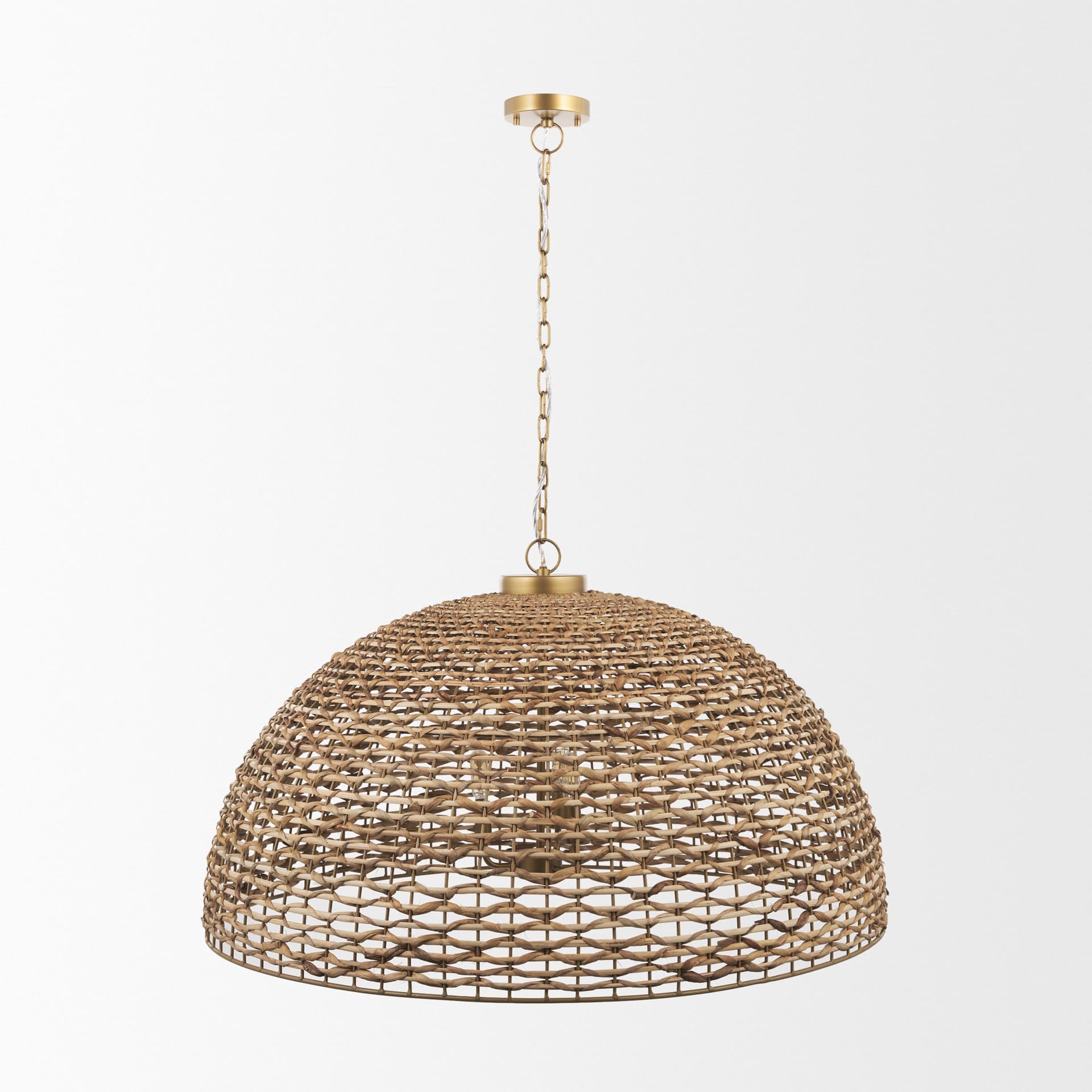 Sana Extra Large Watergrass Pendant Light — product photograph