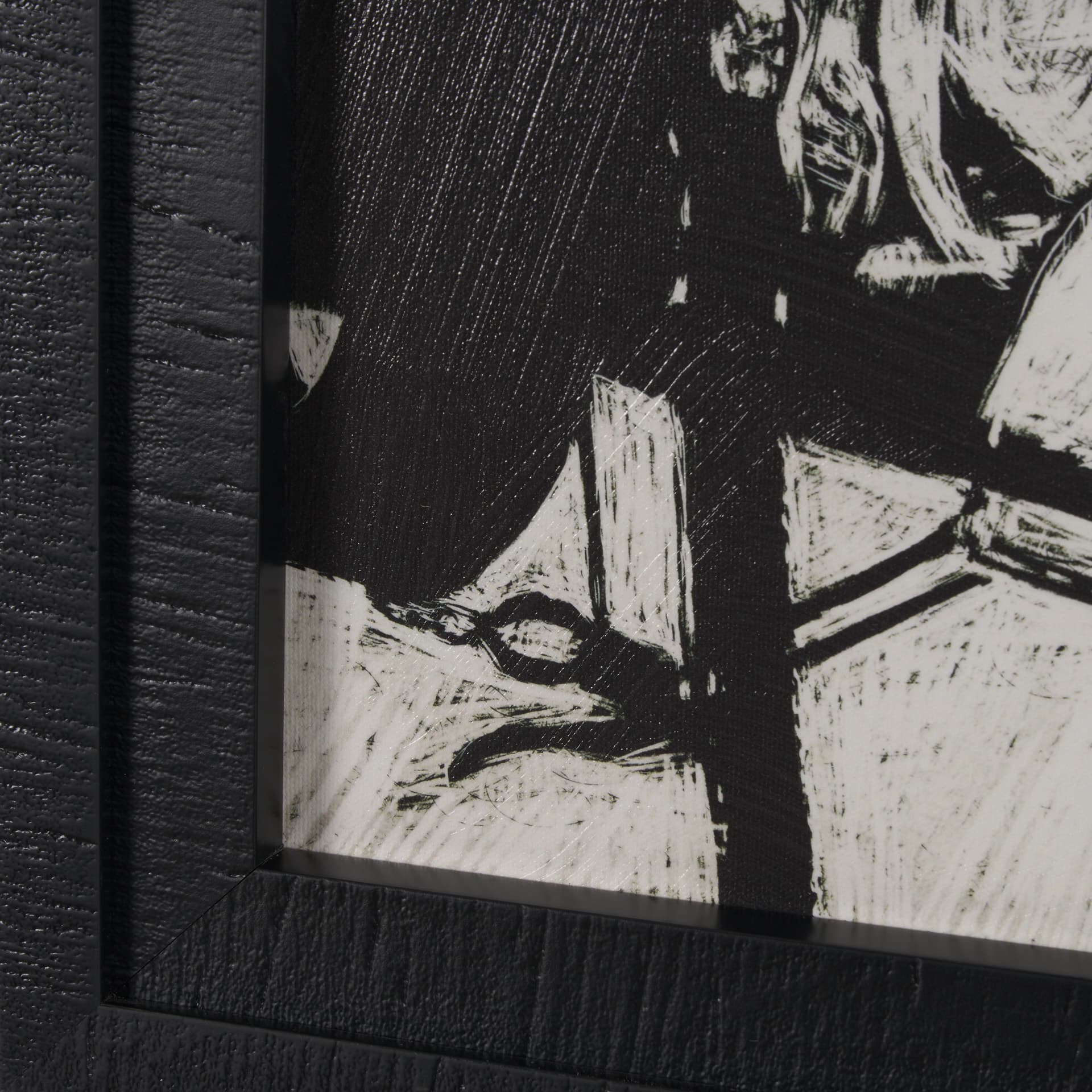 Saddled Up I by Mercana Studio a Hand Embellished Framed Art Print — product photograph