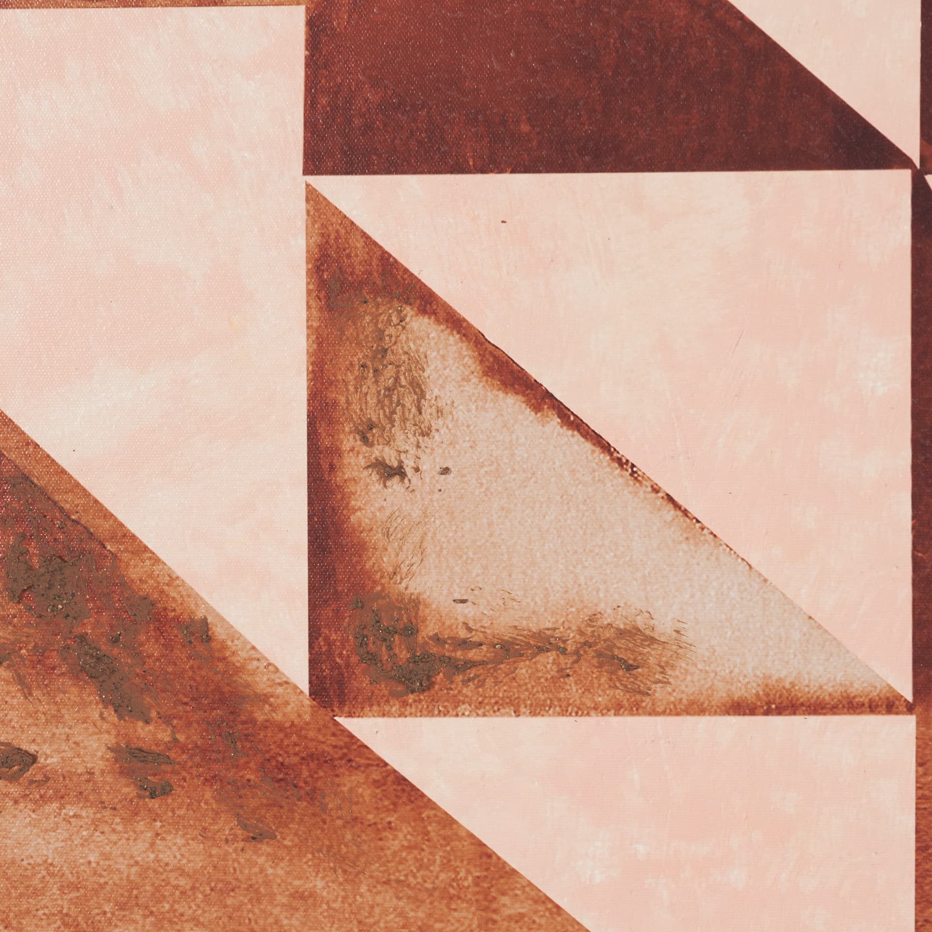 Tri-Angels by Cristina Bartl Villa Hand-Embellished Textured Framed Canvas Artwork — product photograph