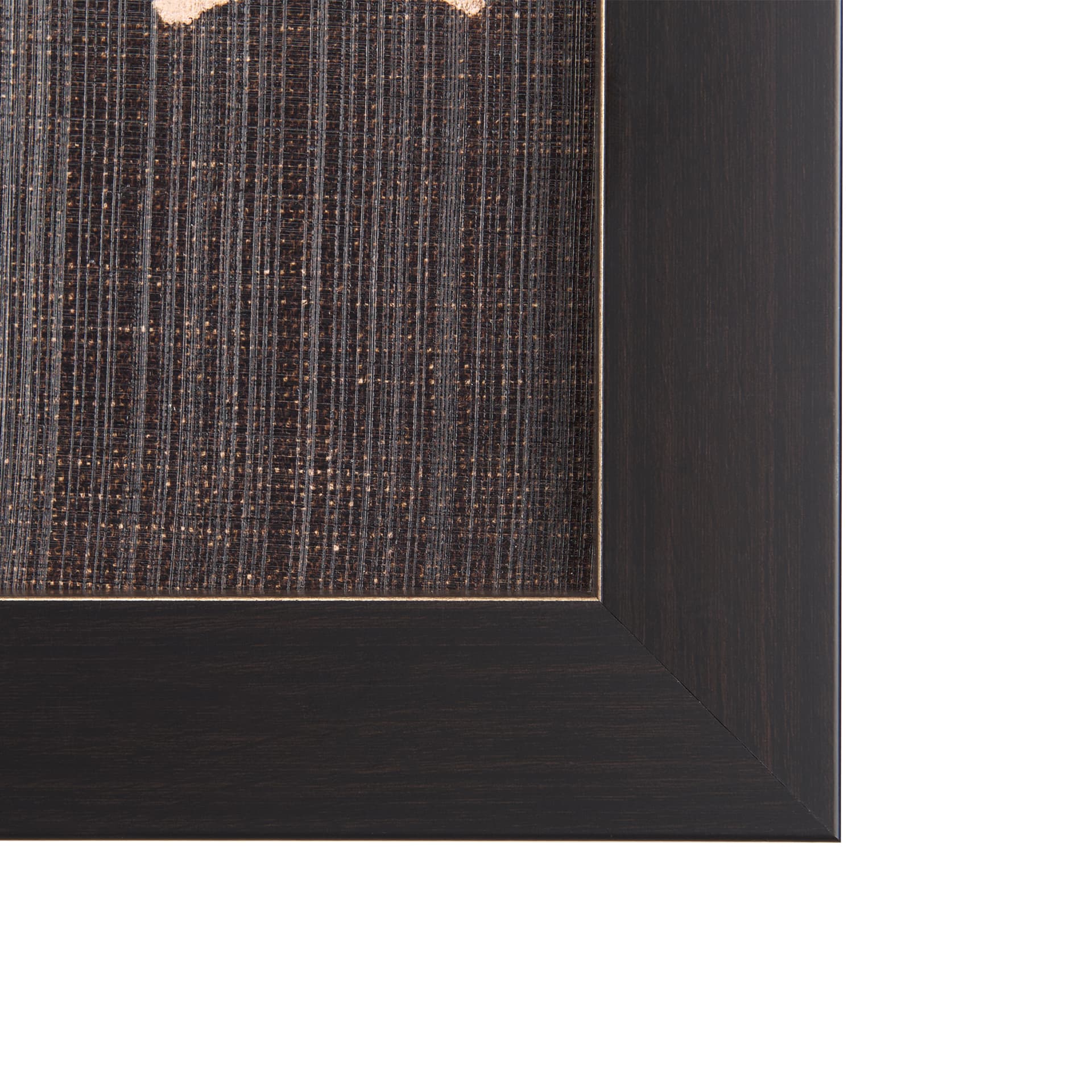 Brown Tapestry VI by Mercana Studio a Hand Embellished Textured Framed Art Print — product photograph