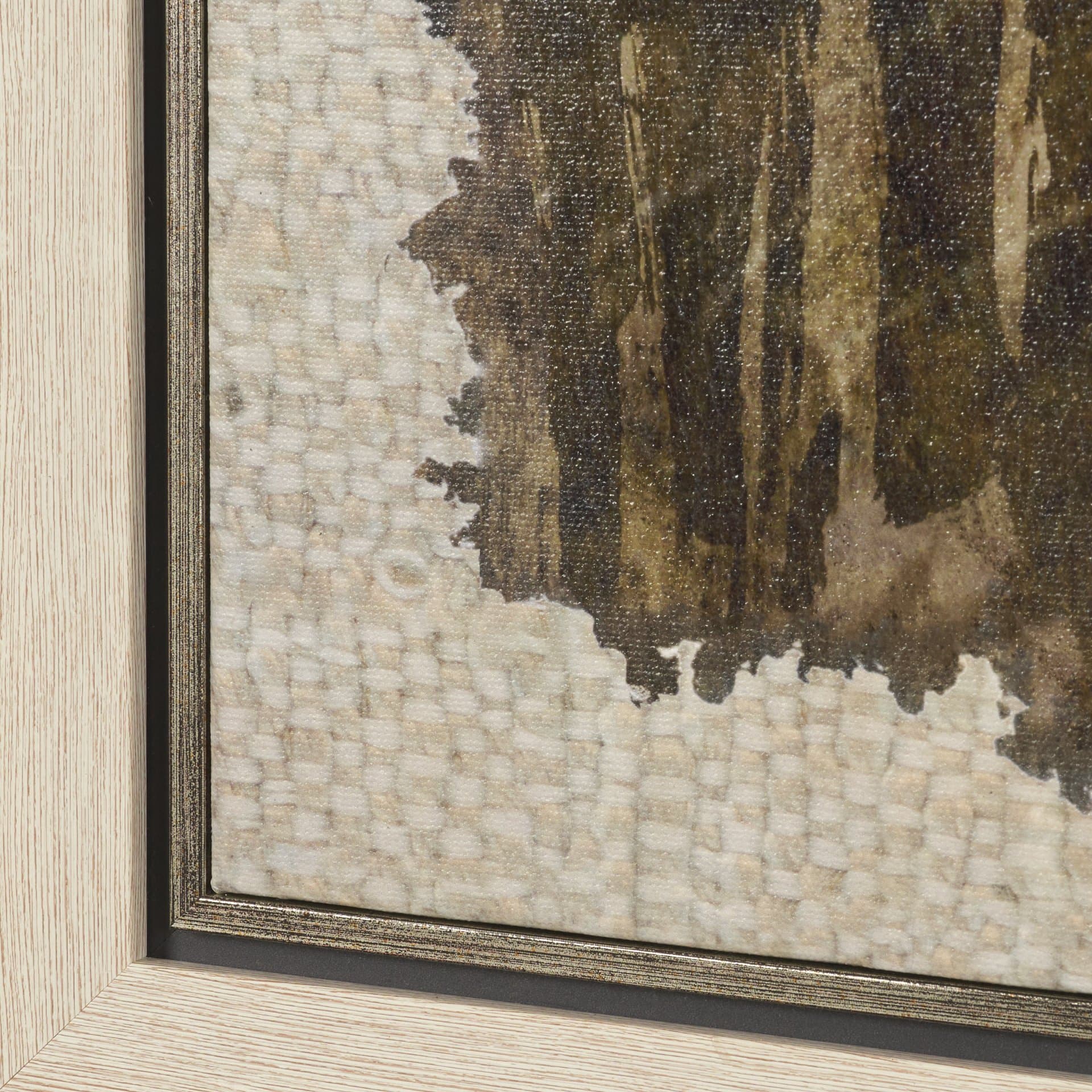 Timeless Vista IV by Mercana Studio Hand-Embellished Textured Framed Canvas Artwork — product photograph