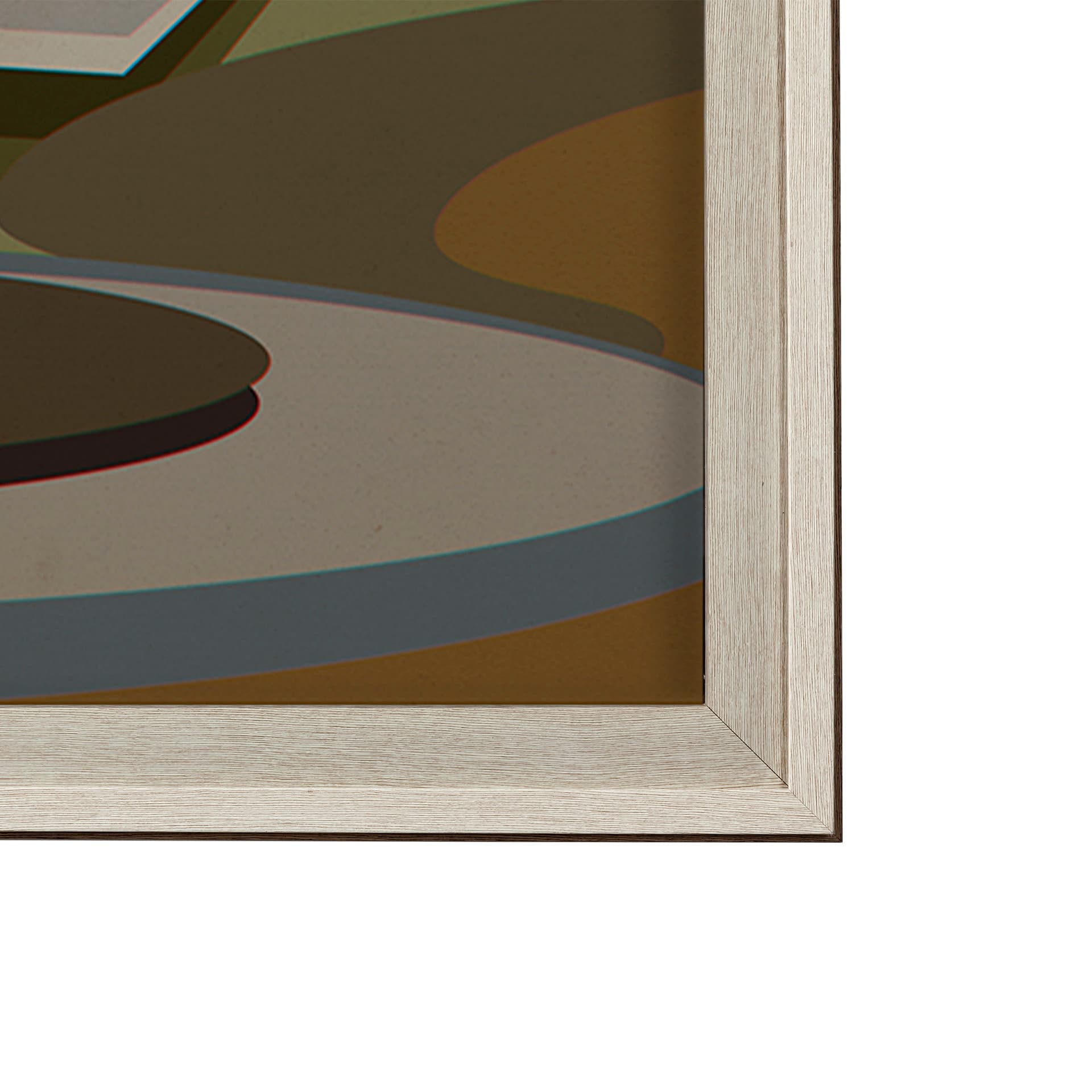 Regina Go Canada (XL) by Mercana Studio a Hand Embellished Decograph Framed Art Print under Glass — product photograph
