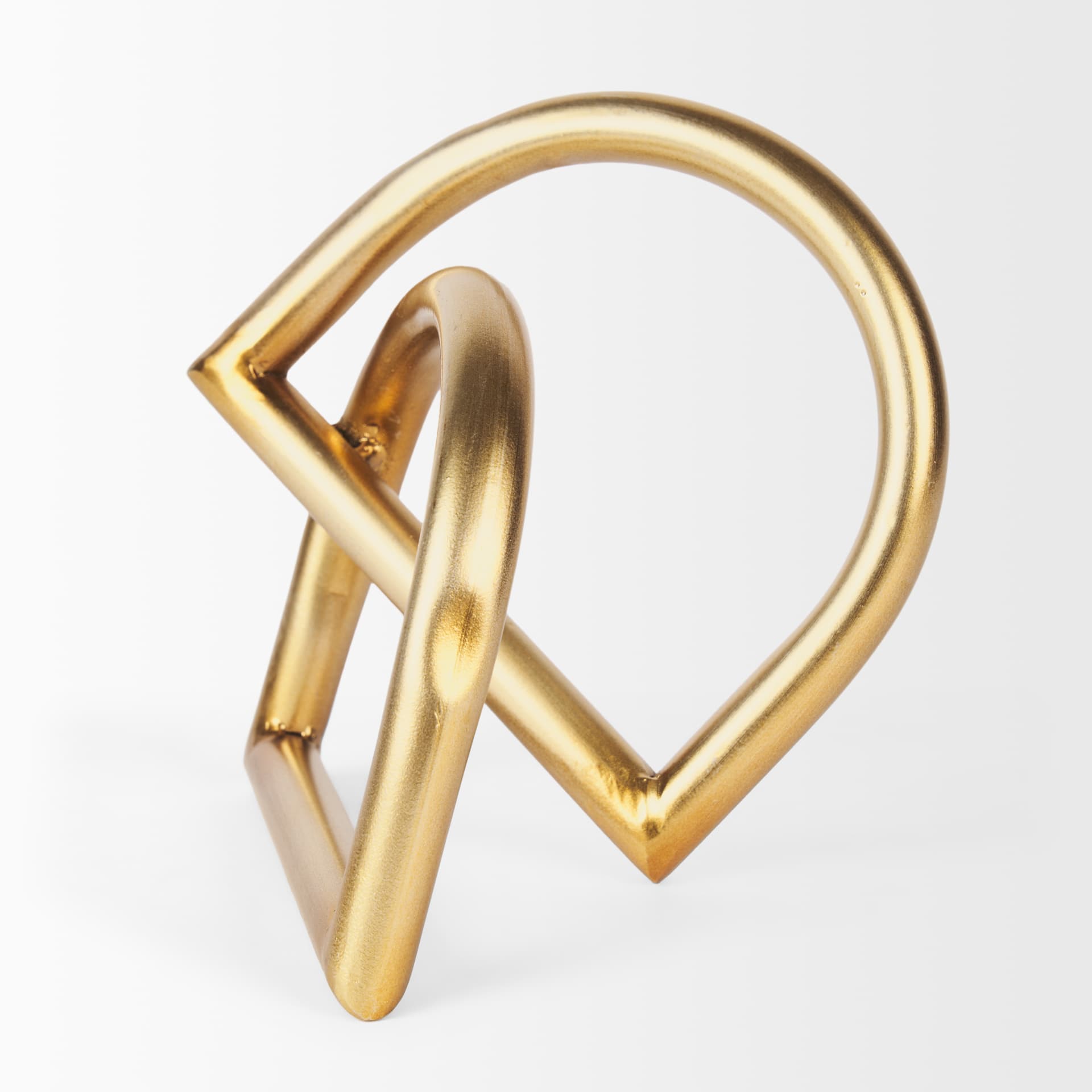 Locke Large Gold Metal Decorative Object — product photograph