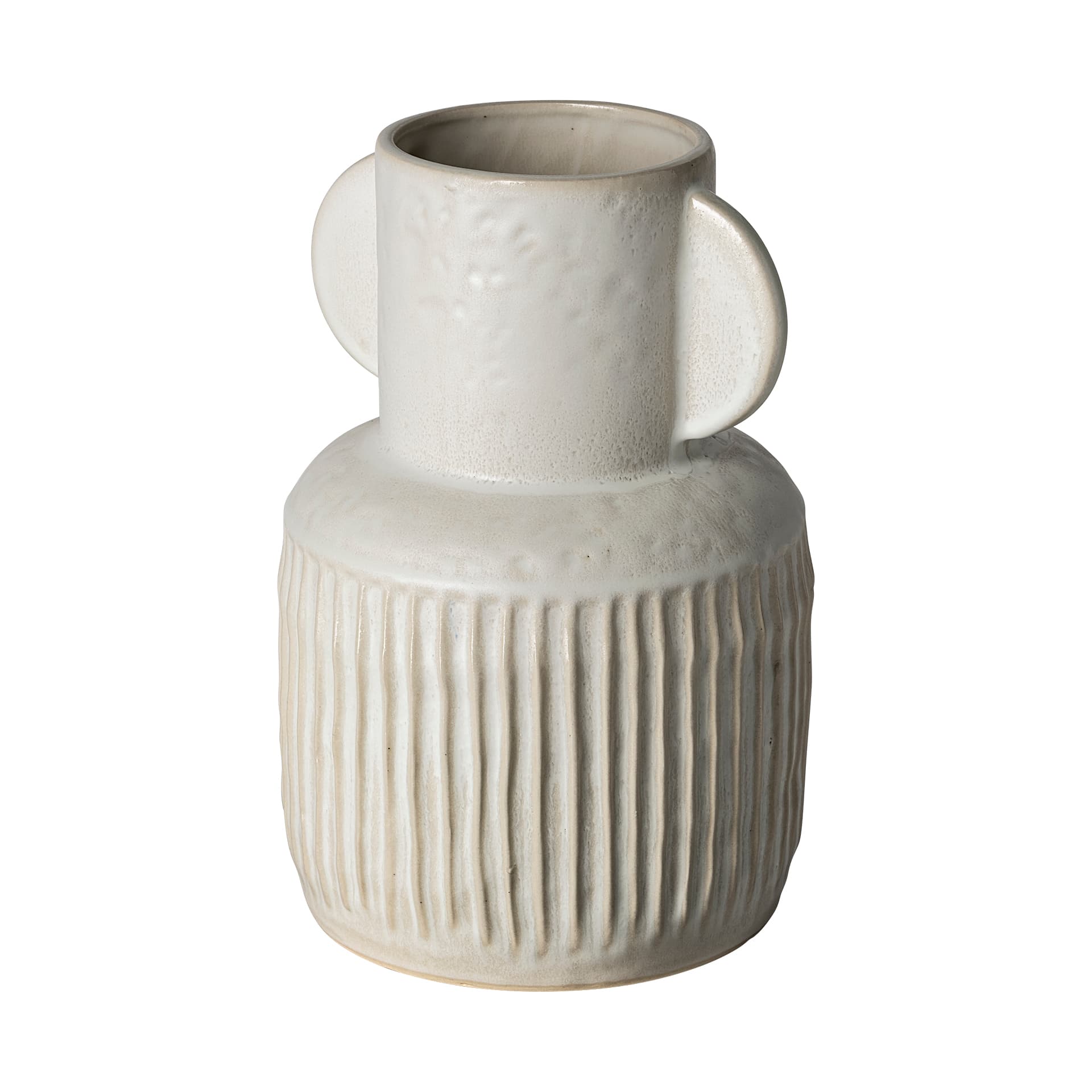 Judy Large Eggshell Ceramic Vase — product photograph