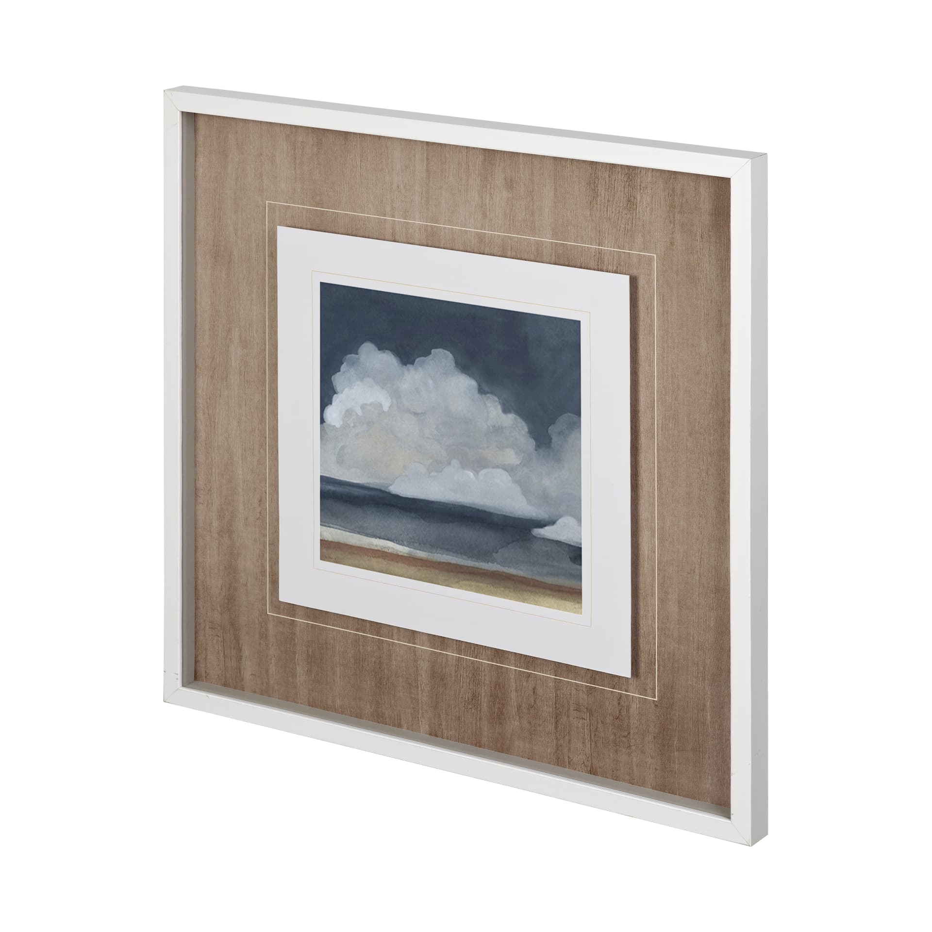 Cloud Landscape III by Emma Scarvey a Framed Art Print Matted under Glass — product photograph