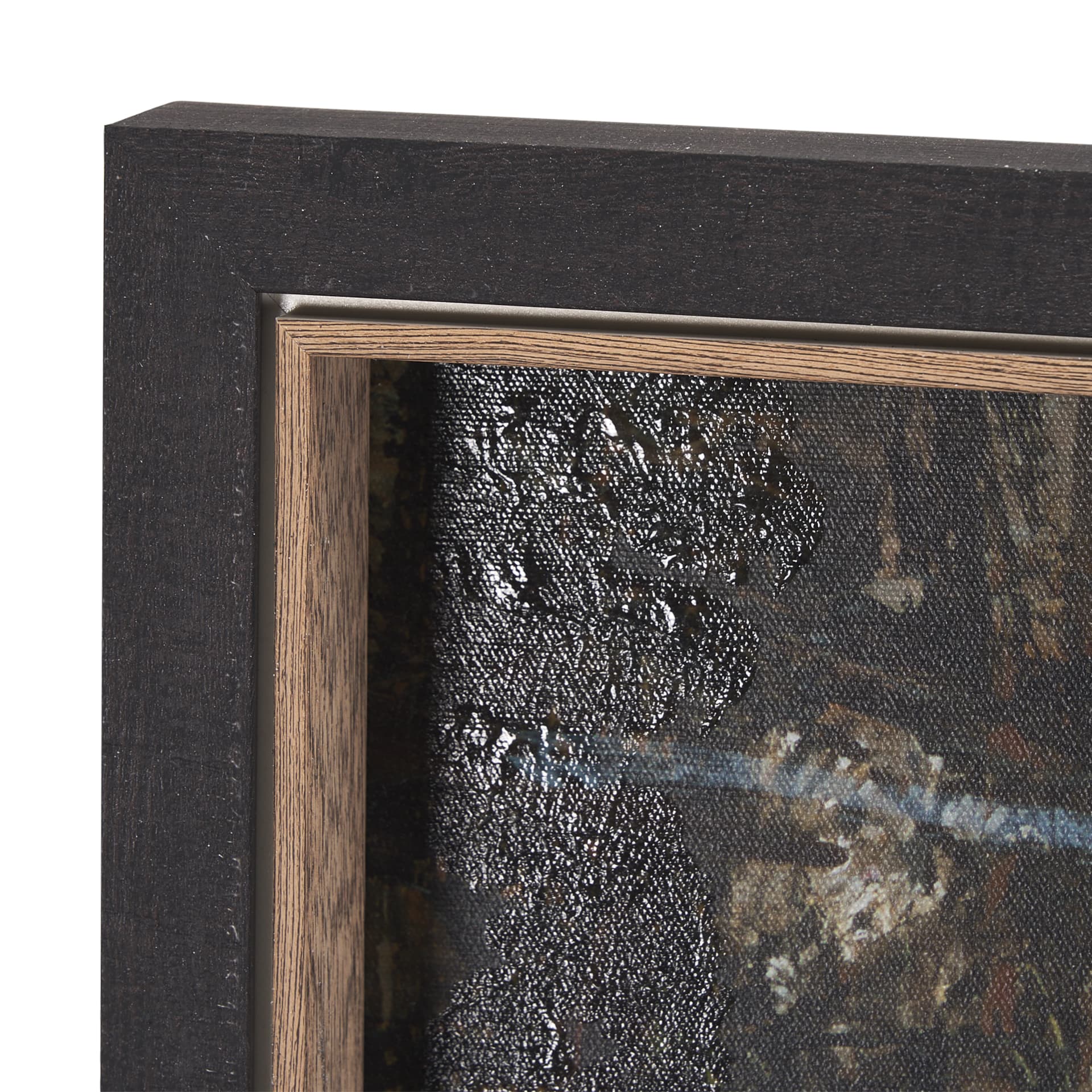 Forest View VI by Mercana Studio a Hand Embelished Textured Framed Art Print — product photograph