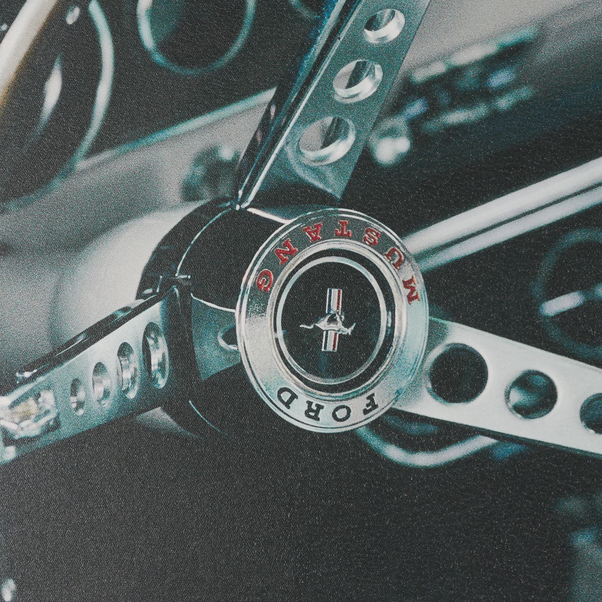 Classic Car VII by Bethany Young Textured Framed Art Print Matted under Glass — product photograph