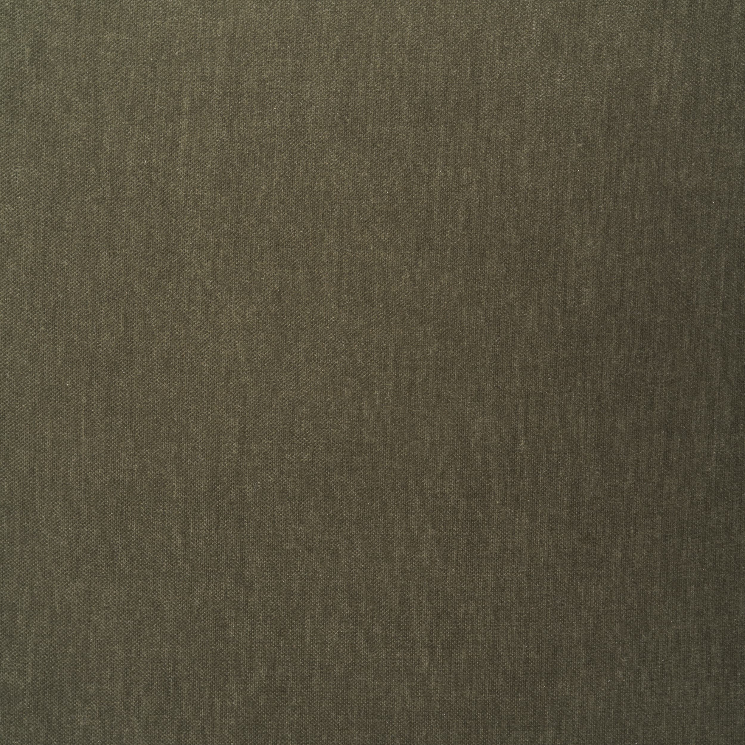 Soho Open Back 35.3in Seat Counter Stool | Olive Fabric w/ Brown Wood — product photograph