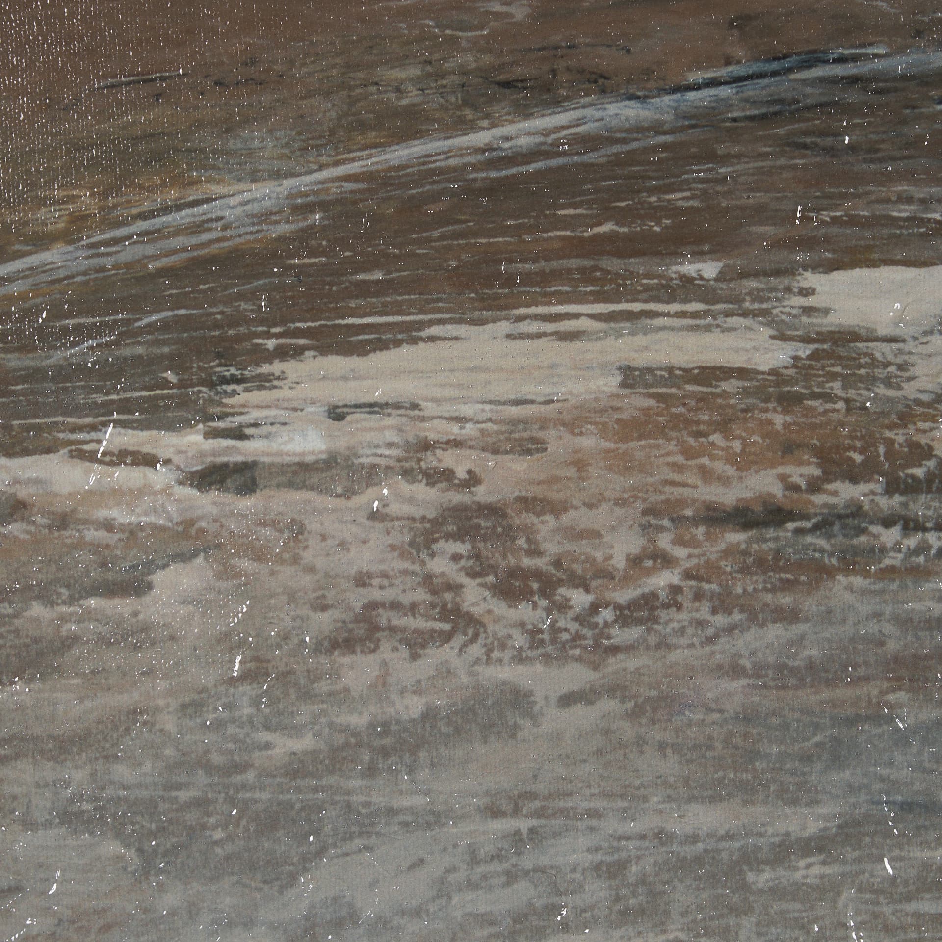 Cloudy Day I by Mercana Studio a Hand Embellished Textured Framed Art Print — product photograph