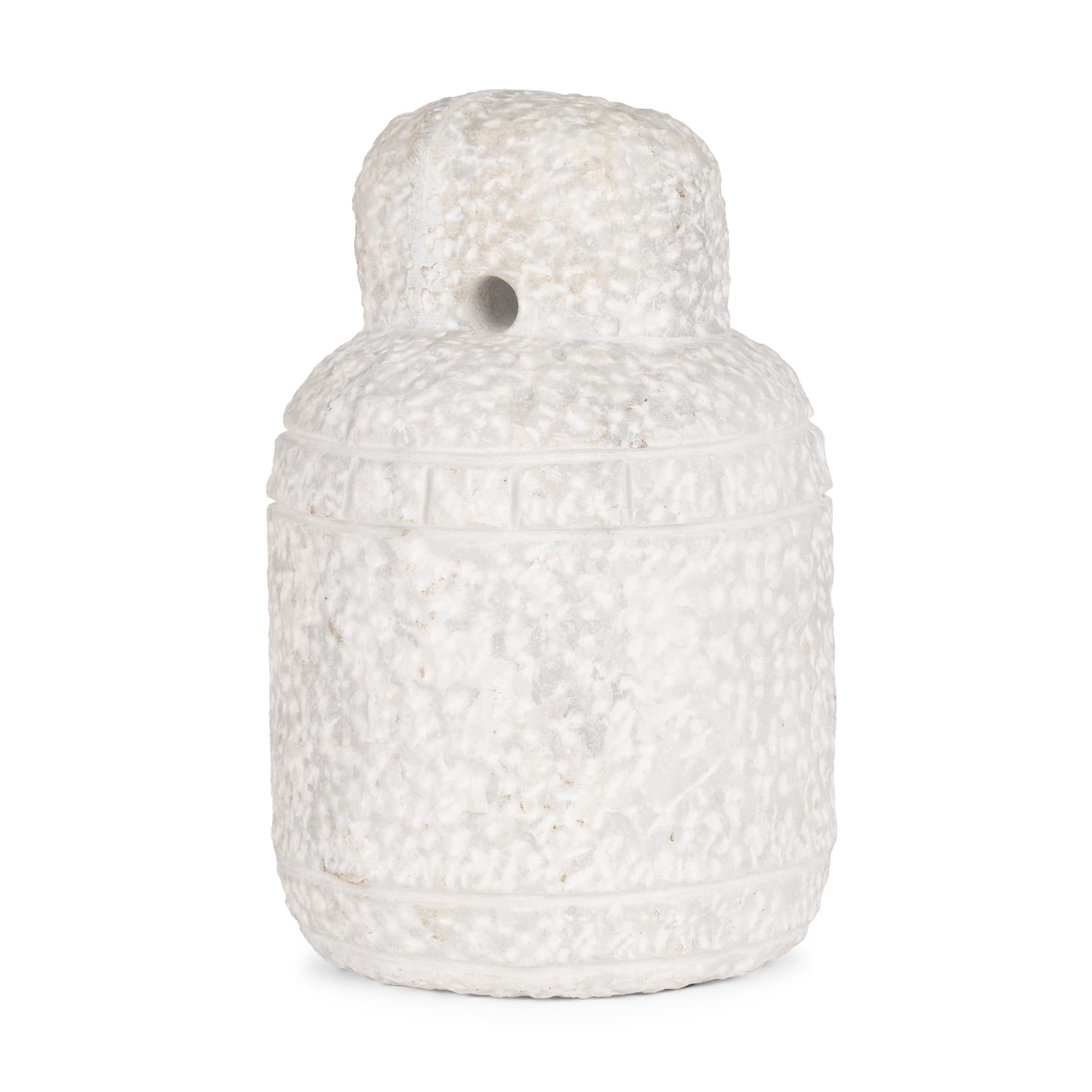 Irina Large White Marble Door Stopper — product photograph