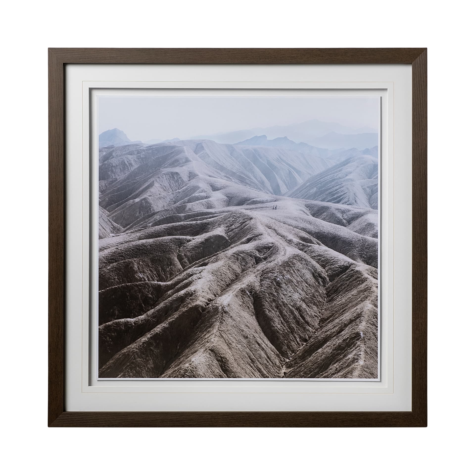 Death Valley Mountains by Dunker a Framed Photo Art Print Matted under Glass — product photograph