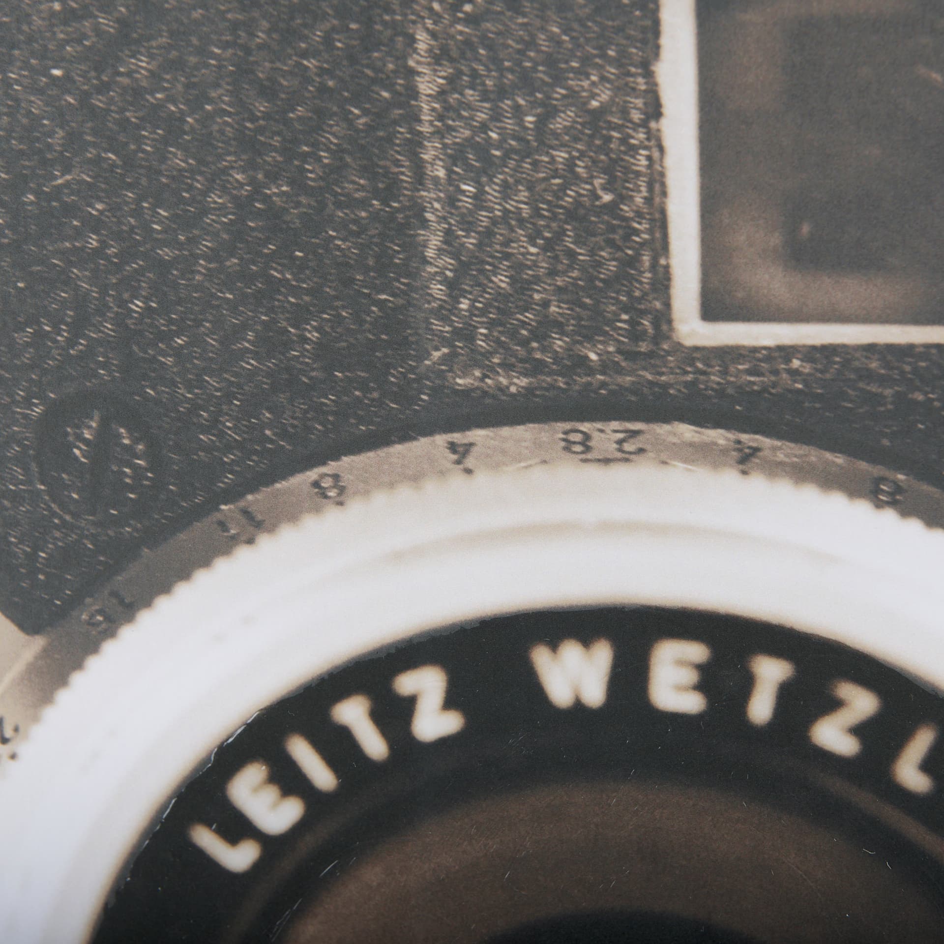 Retro Camera II by Mercana Studio a Hand Embellished Textured Framed Photo Art Print Matted under Gl — product photograph