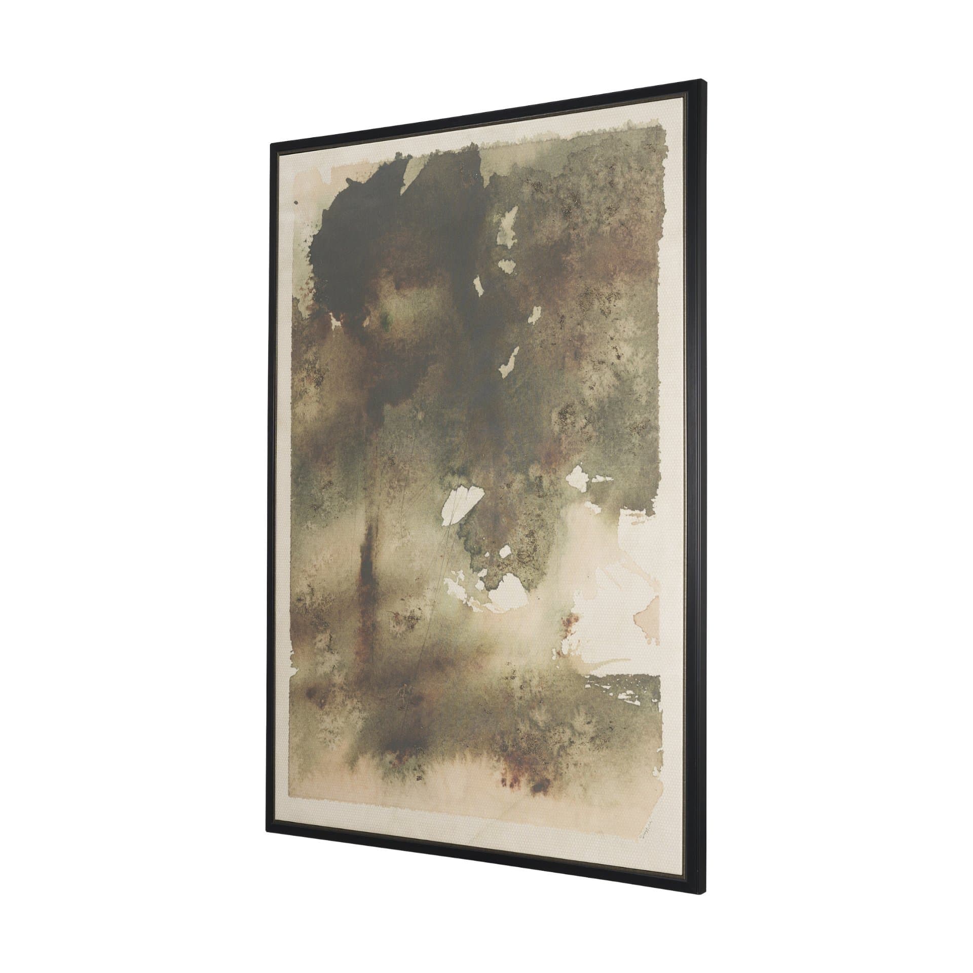 Aboreal Fade I by Mercana Studio Hand-Embellished Textured Framed Canvas Artwork — product photograph