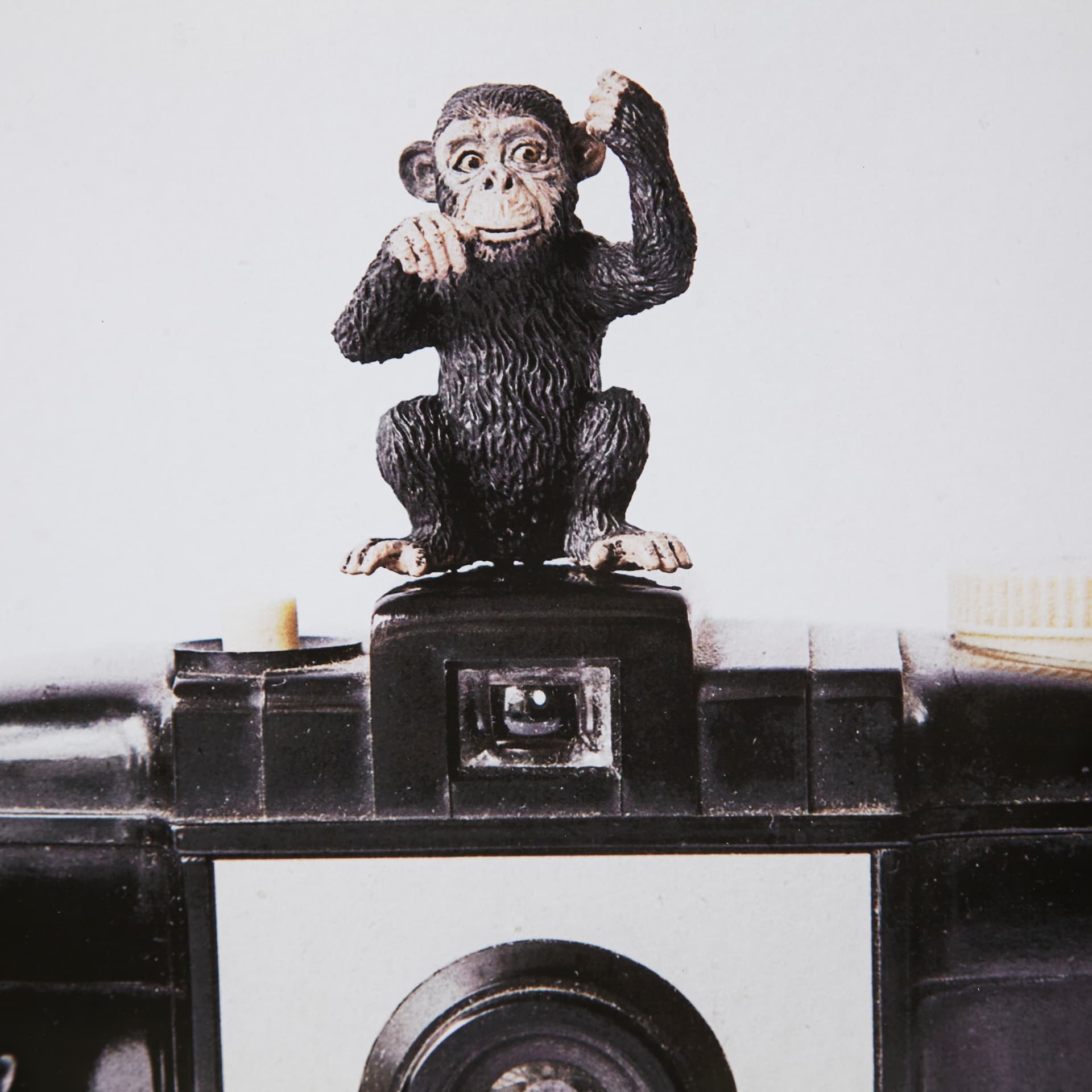 Monkeys & Vintage Camera by Susannah Tucker Photography a Framed Photo Art Print Matted under Glass — product photograph