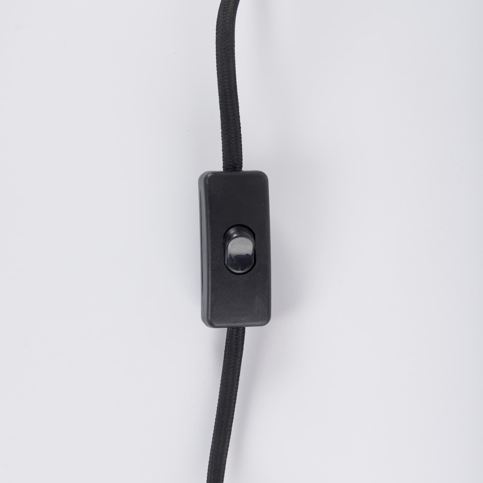 Kiley 28.0L x 7.0W x 15.6H Brown Woven Shade W/Black Metal Wall Sconce — product photograph