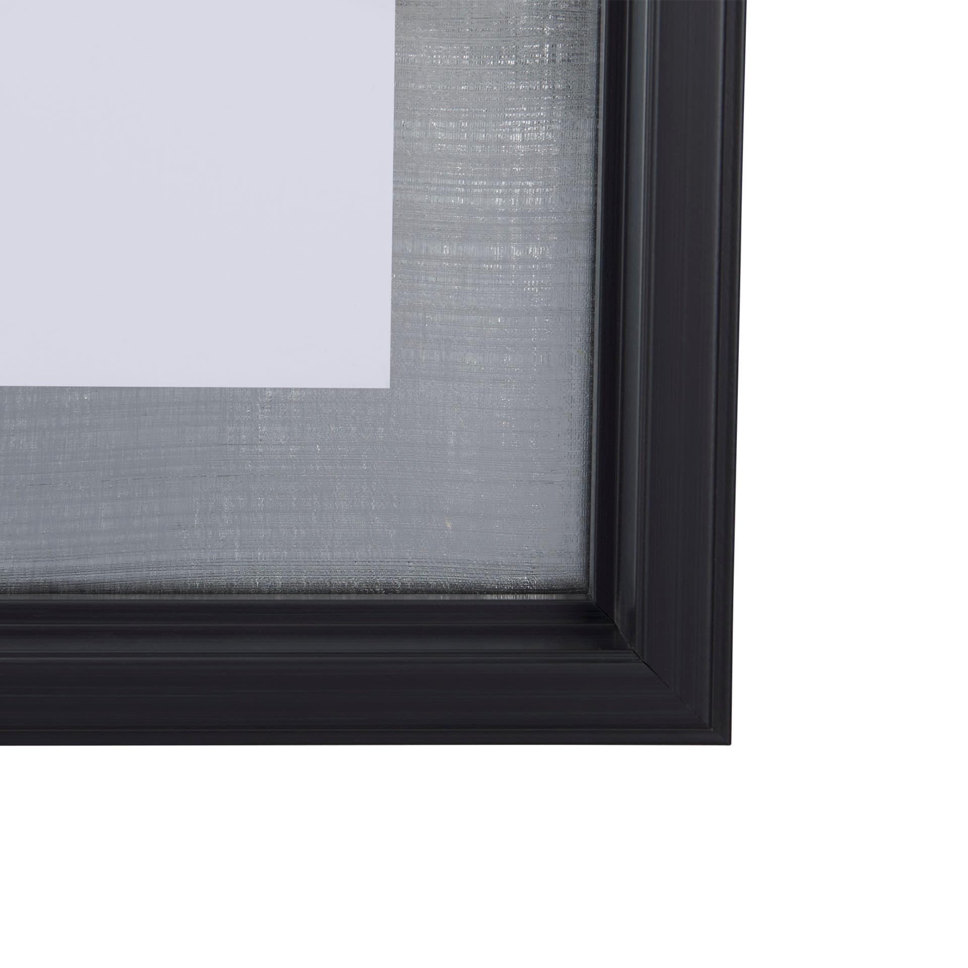 Lines VI by Mercana Studio a Hand Embellished Textured Framed Art Print Matted under Glass — product photograph