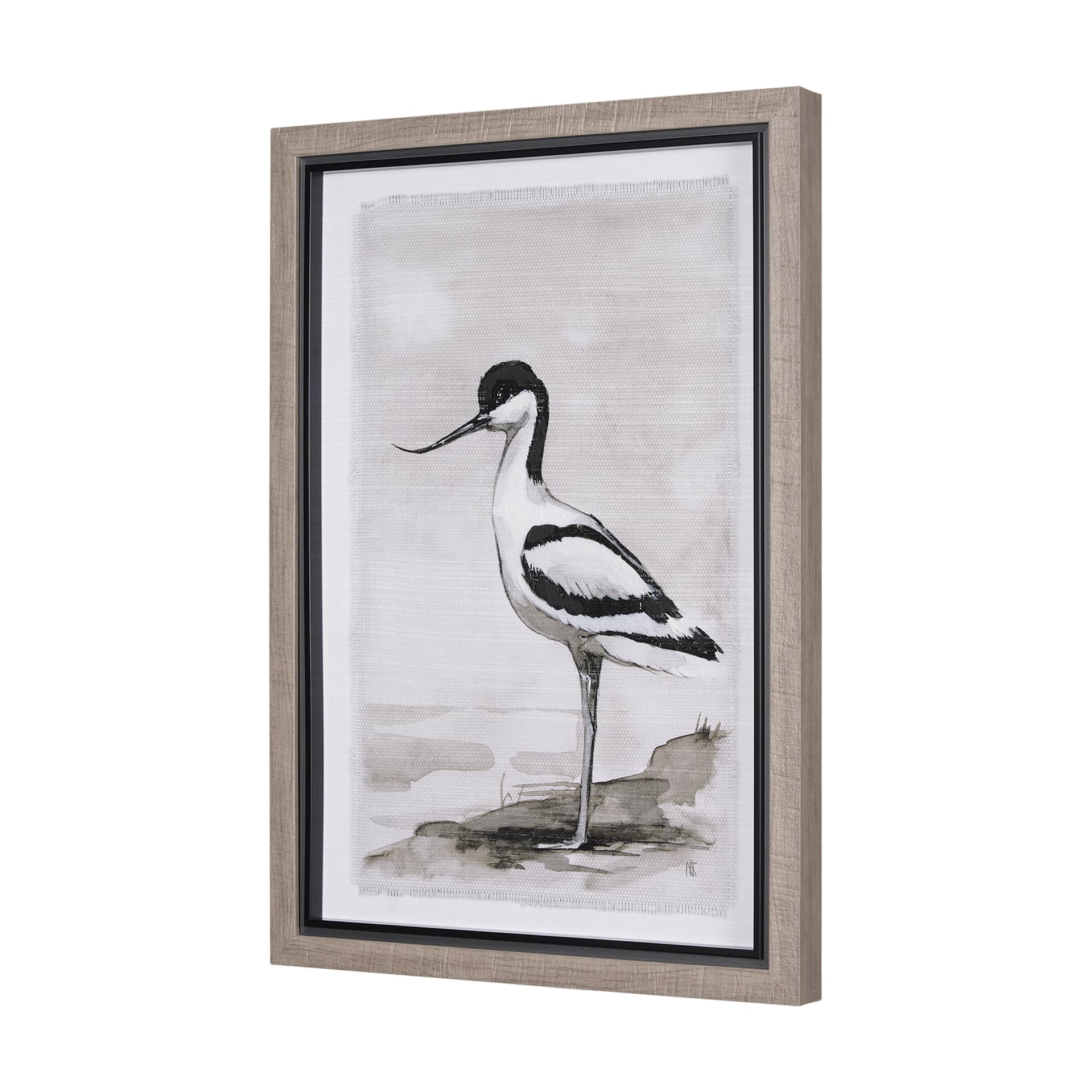Seaside Vacation I by Mercana Studio a Hand Embellished Textured Framed Art Print — product photograph
