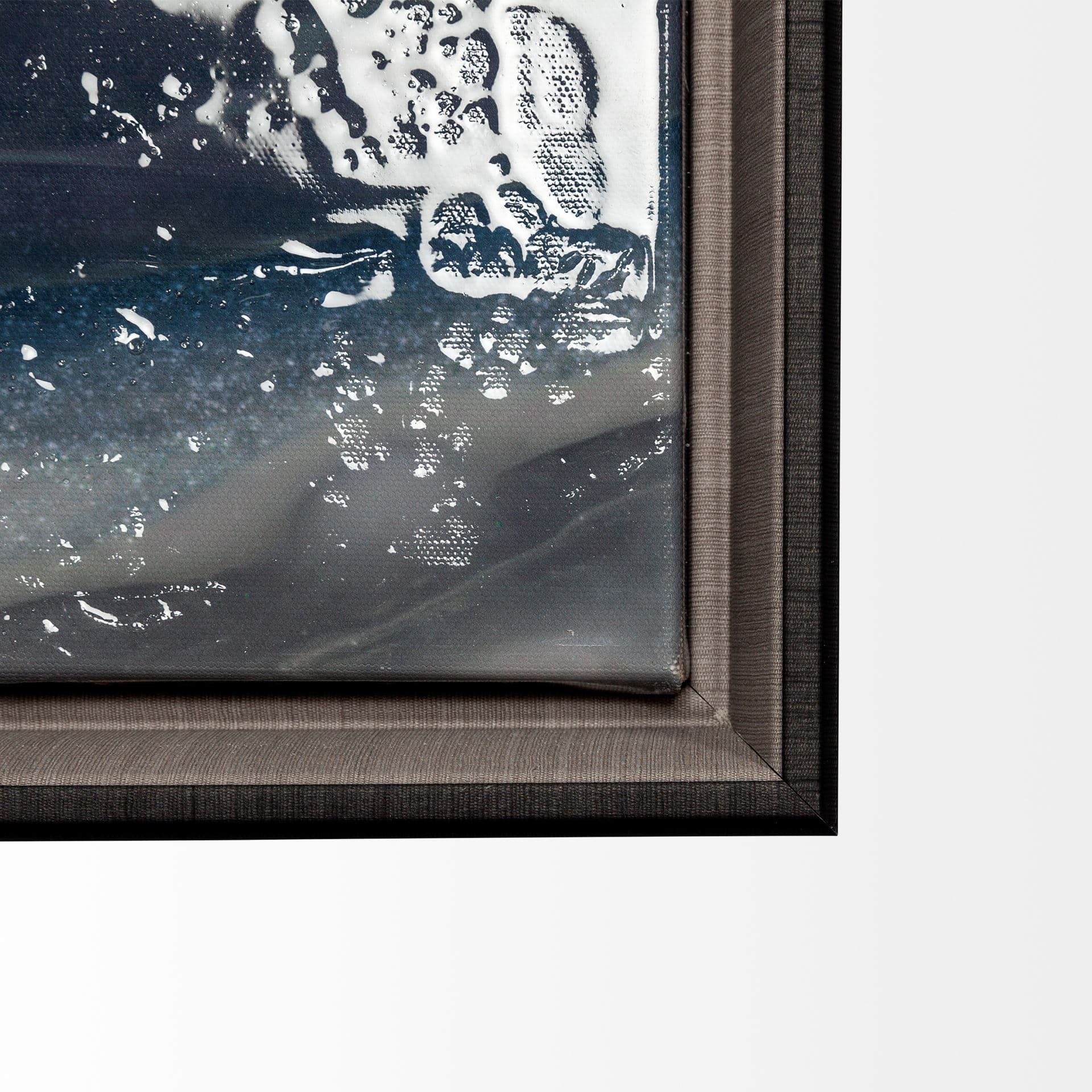 Are One I (Set 3) by Gabrielle Crawford a Hand Embellished Textured Framed Canvas — product photograph