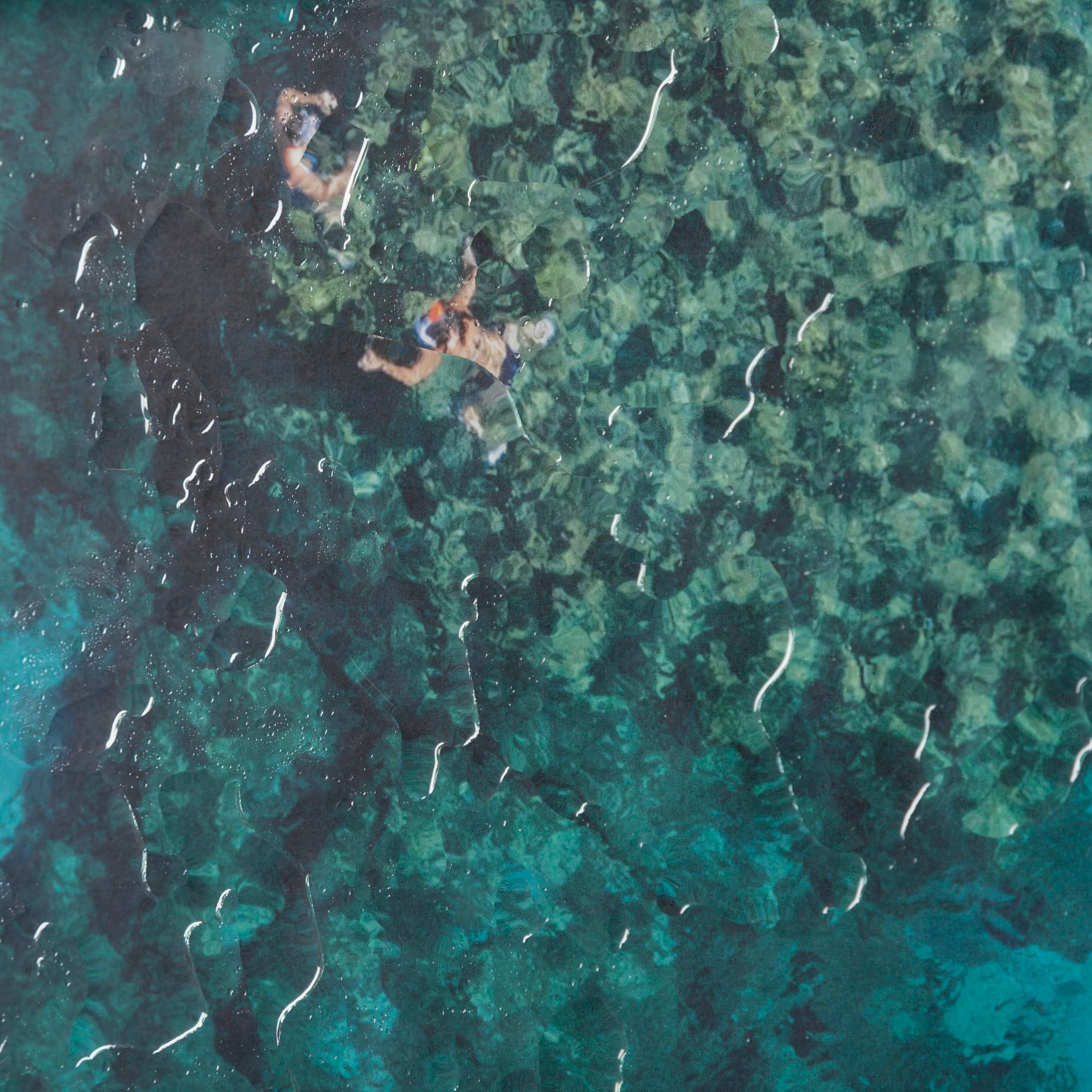 Anthony Quinn Bay by Michele Falzone a Hand Embellished Textured Framed Photo Art Print Matted under — product photograph