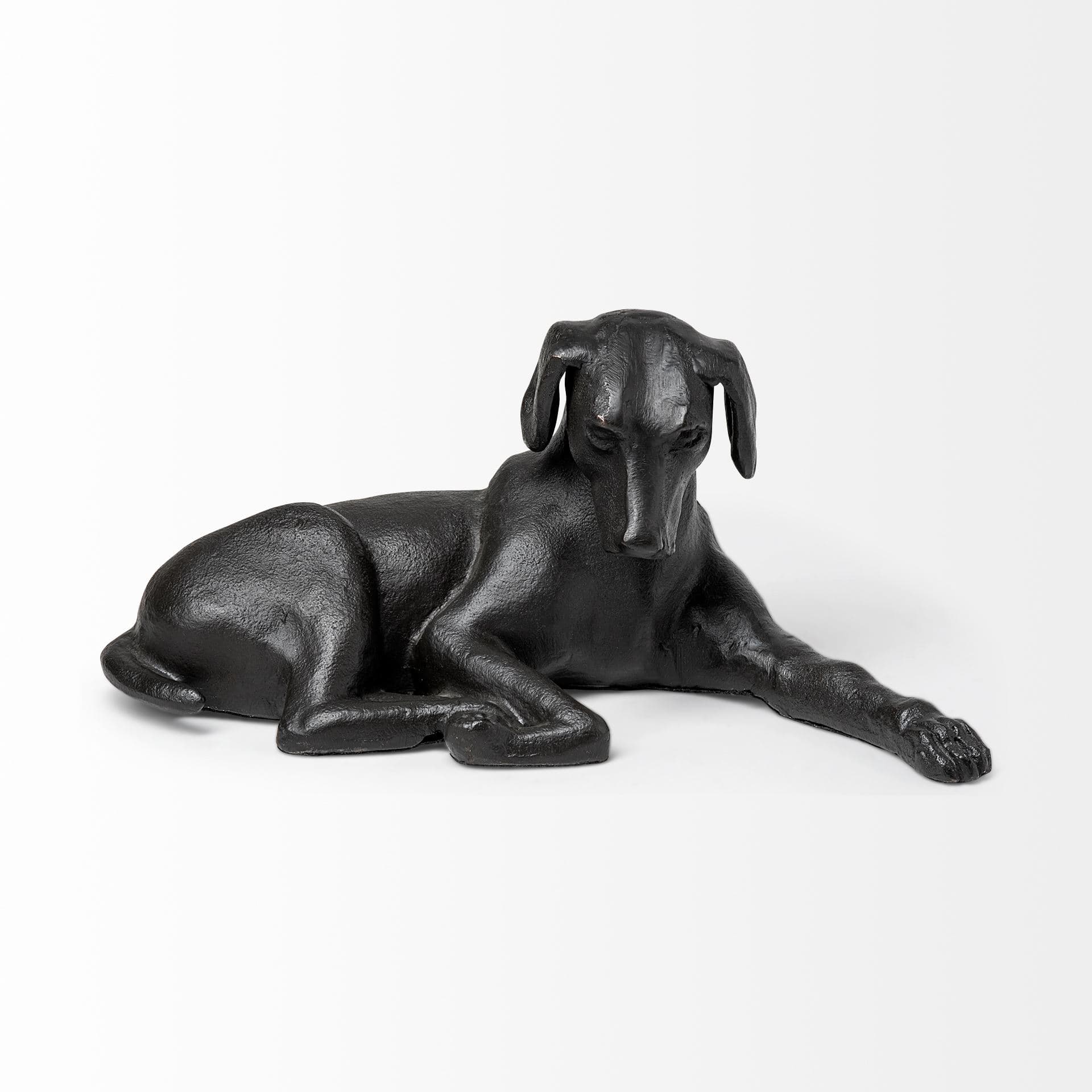 Czar 11L x 7W Black Metal Labrador Retriever — product photograph