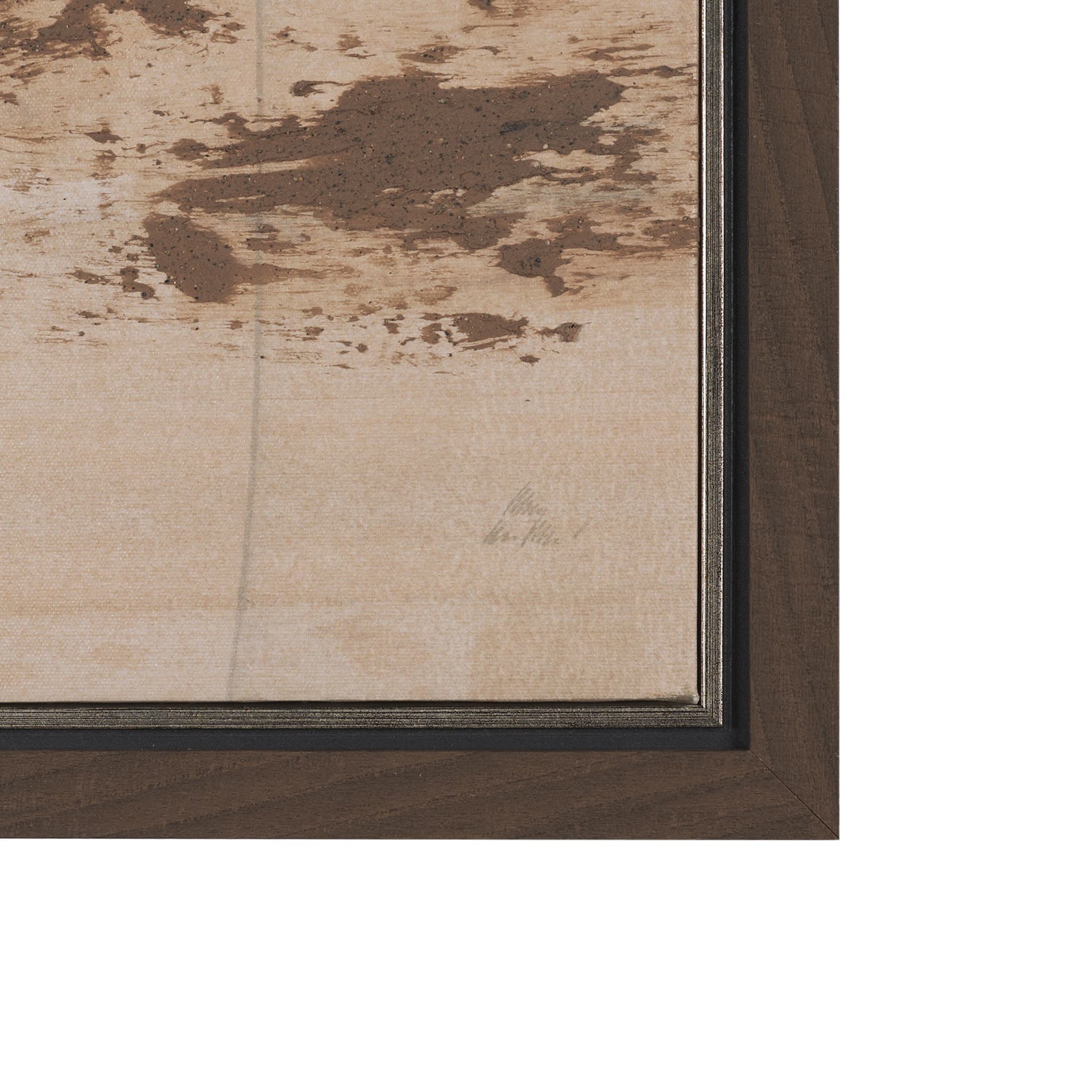 Flesh by Mercana Studio a Hand Embellished Textured Framed Canvas — product photograph