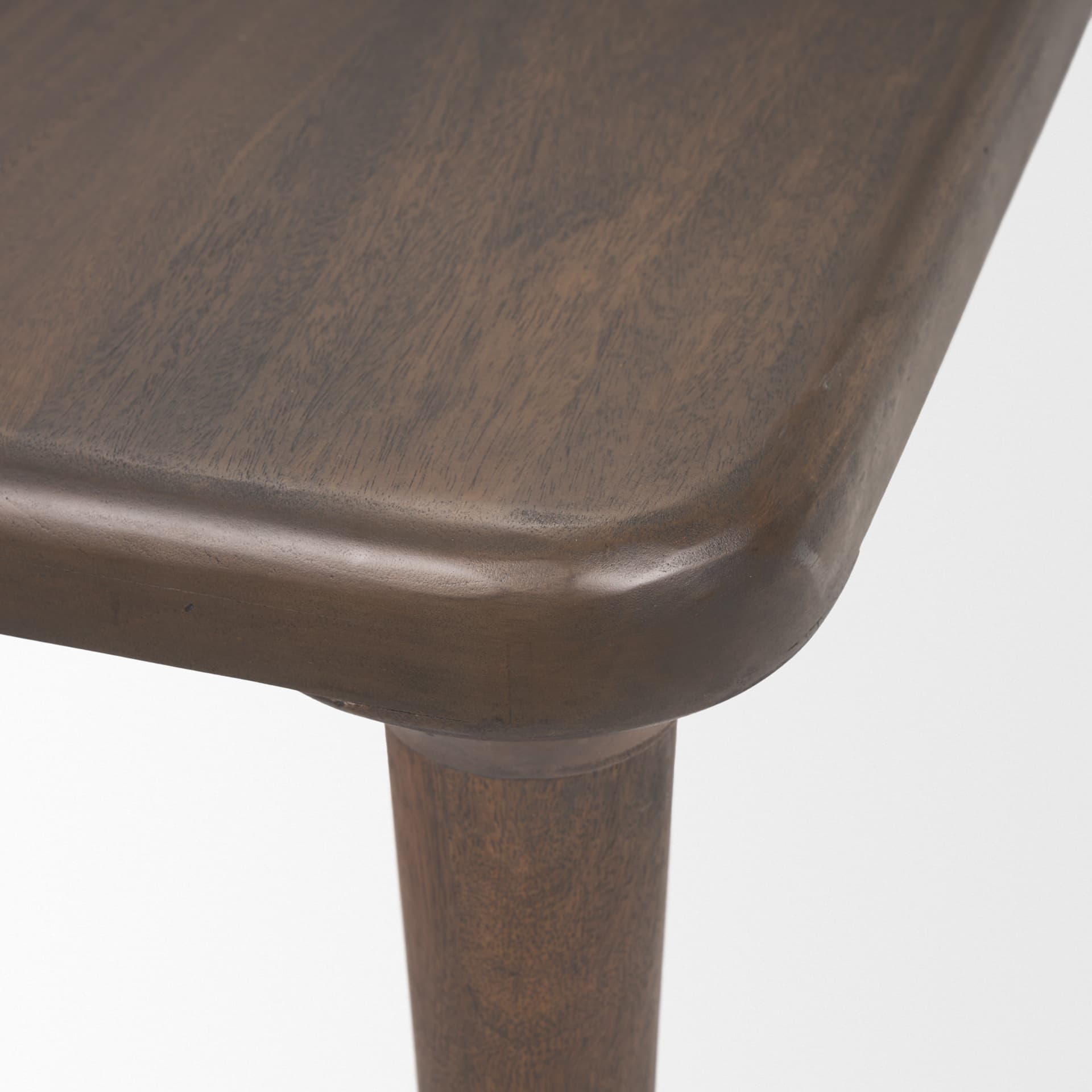 Suvan 72"L x 36"W Rectangular Dining Table | Modern | Med-Dark Brown Wood | Seats 6 — product photograph