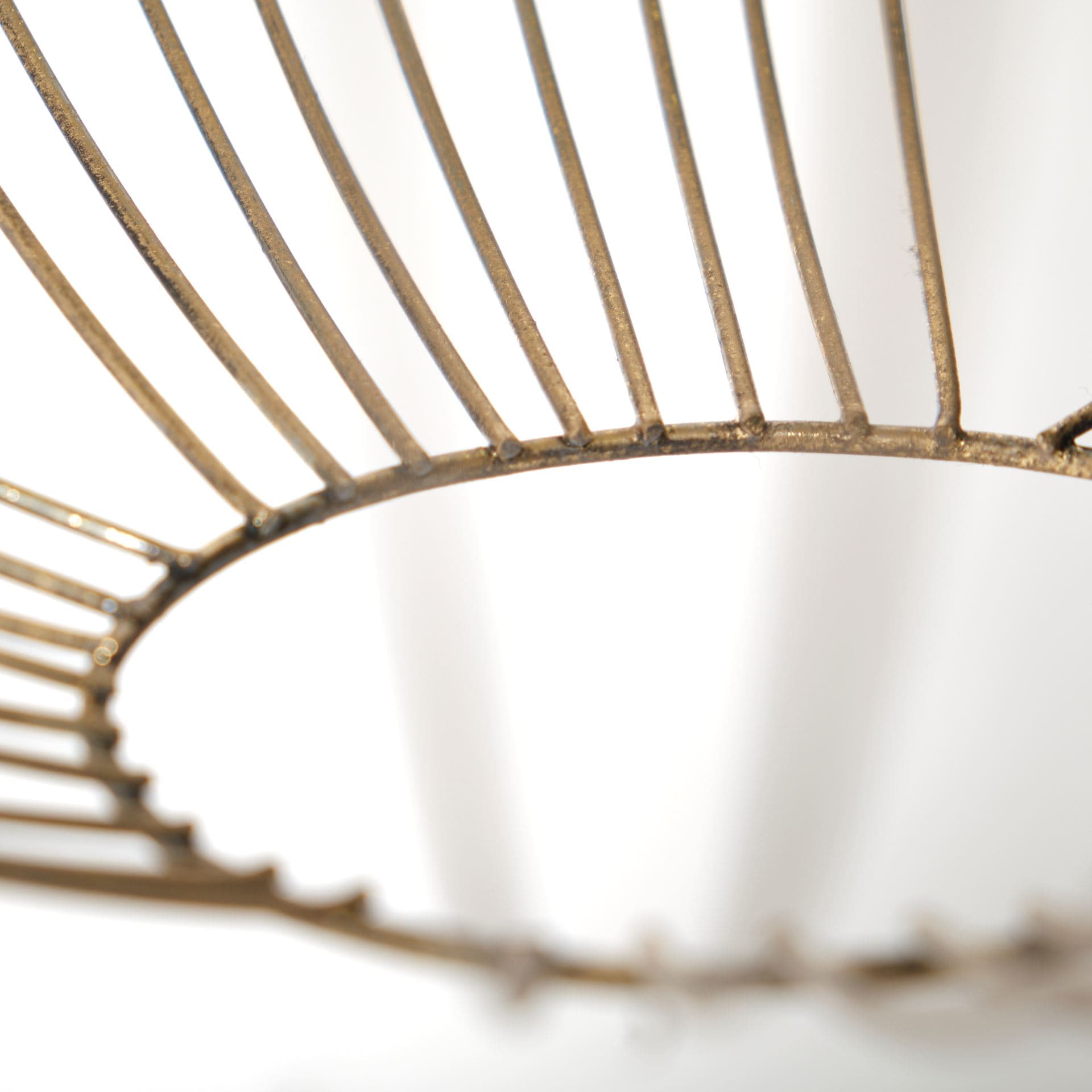 Chiron II 36L x 36W x 38H Gold Metal Globe Six Bulb Chandelier — product photograph