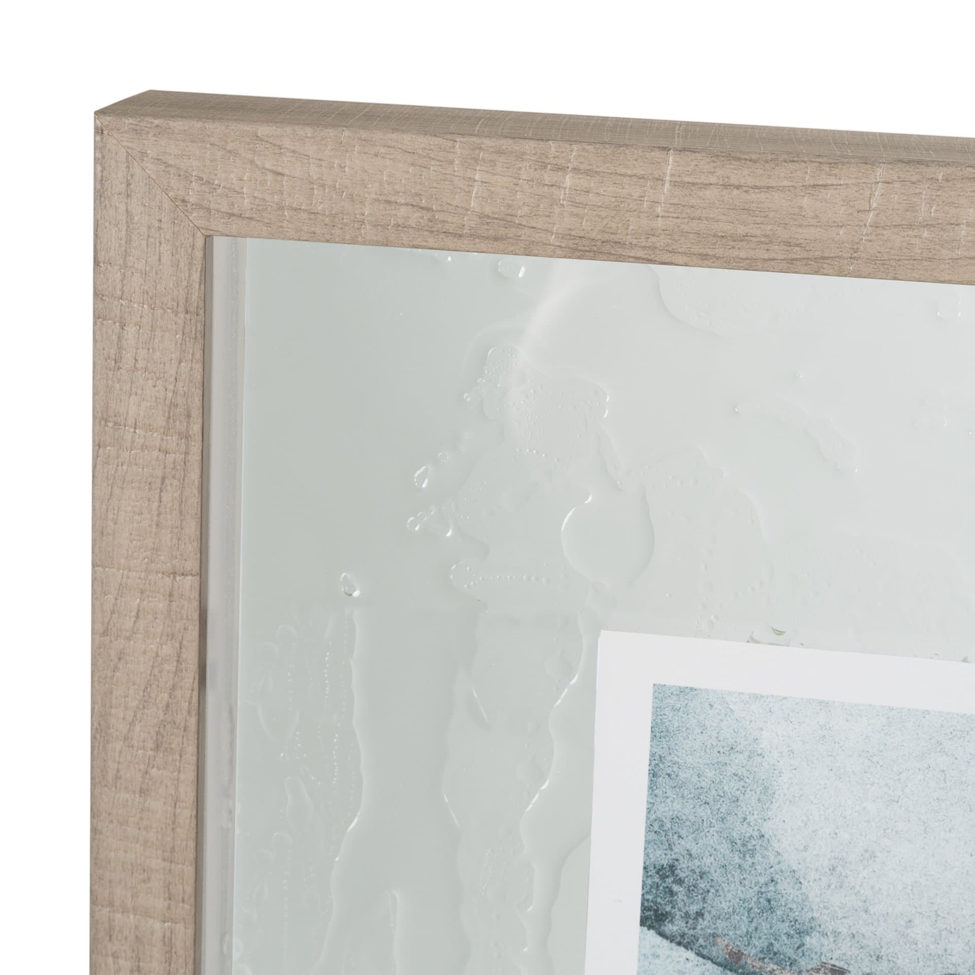 Swim II by Mercana Studio a Hand Embellished Textured Framed Art Print Matted under Glass — product photograph