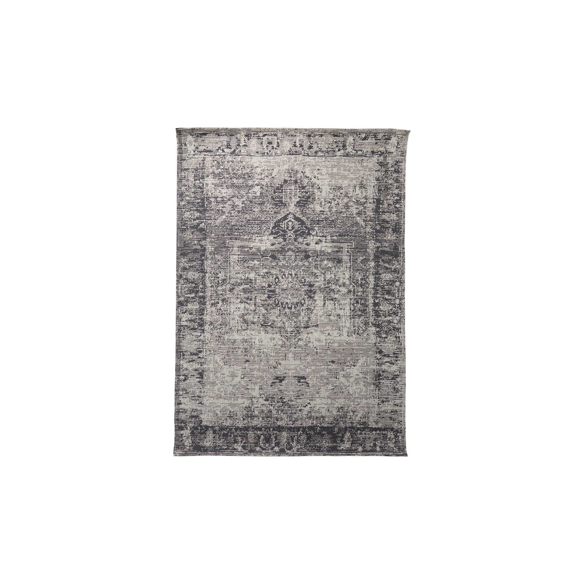 Greyson 96.0L x 60.0W x 0.4H Gray Area Rug — product photograph
