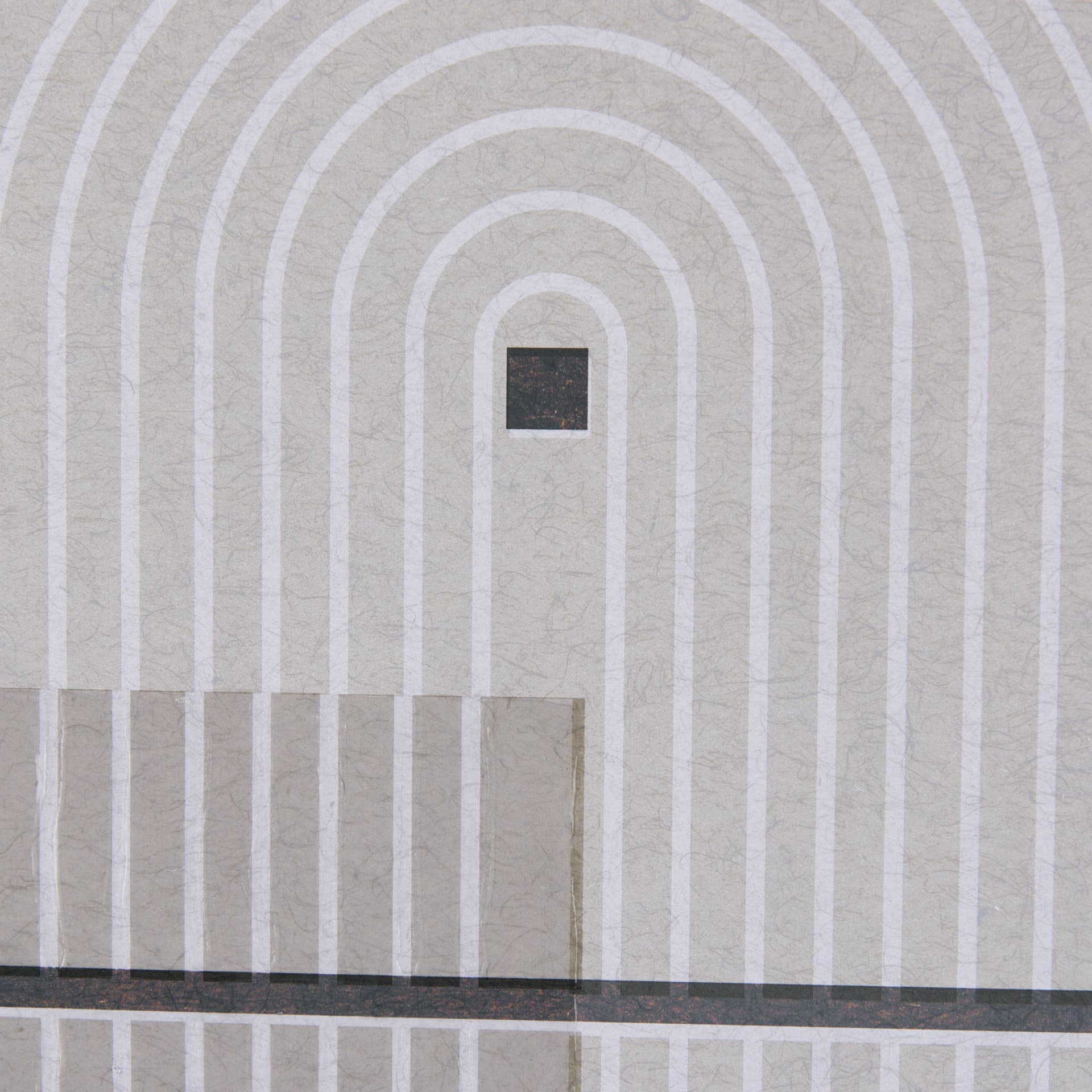 Balance I by Mercana Studio a Hand Embellished Textured Framed Art Print Matted under Glass — product photograph