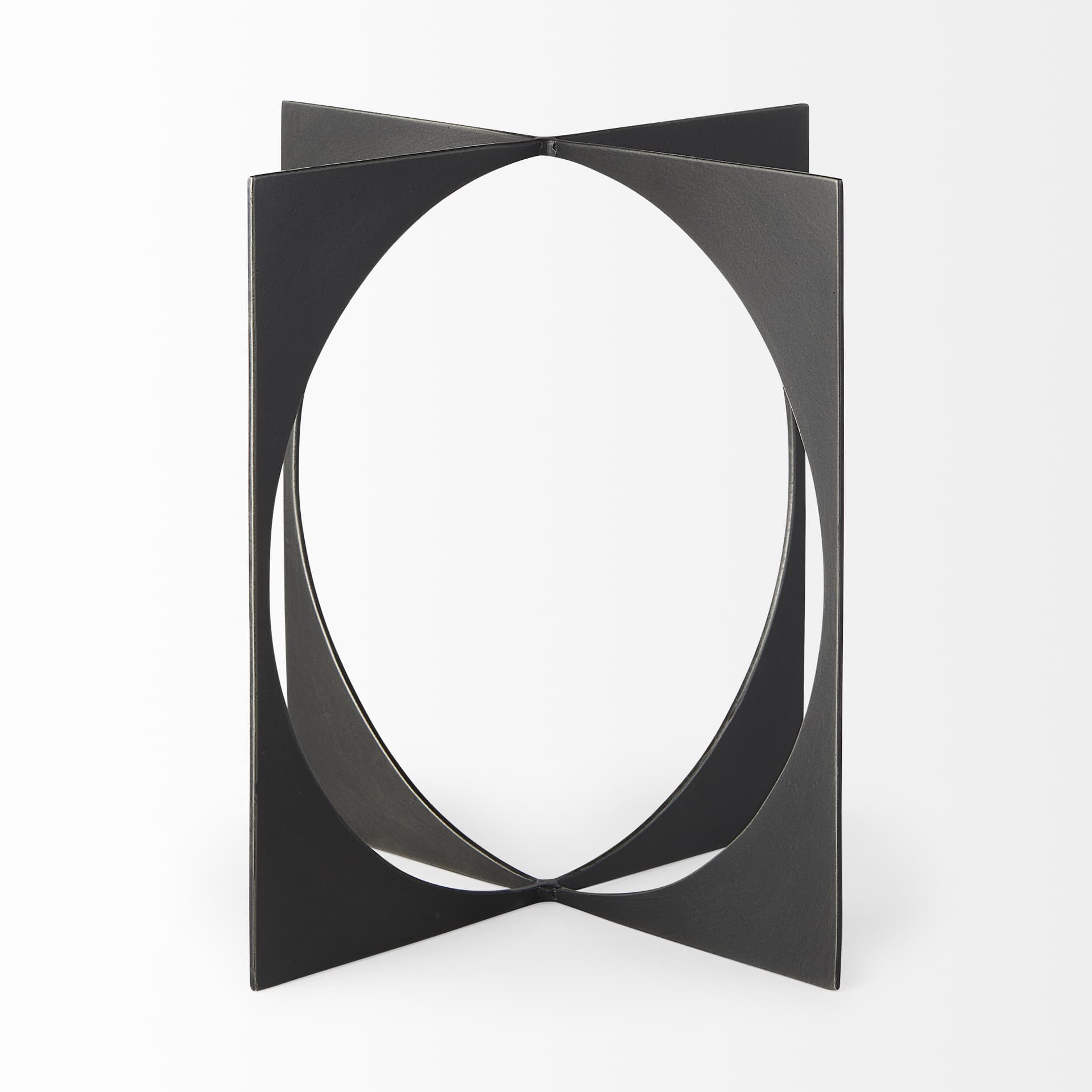Lima Gunmetal Iron Large Decorative Object — product photograph