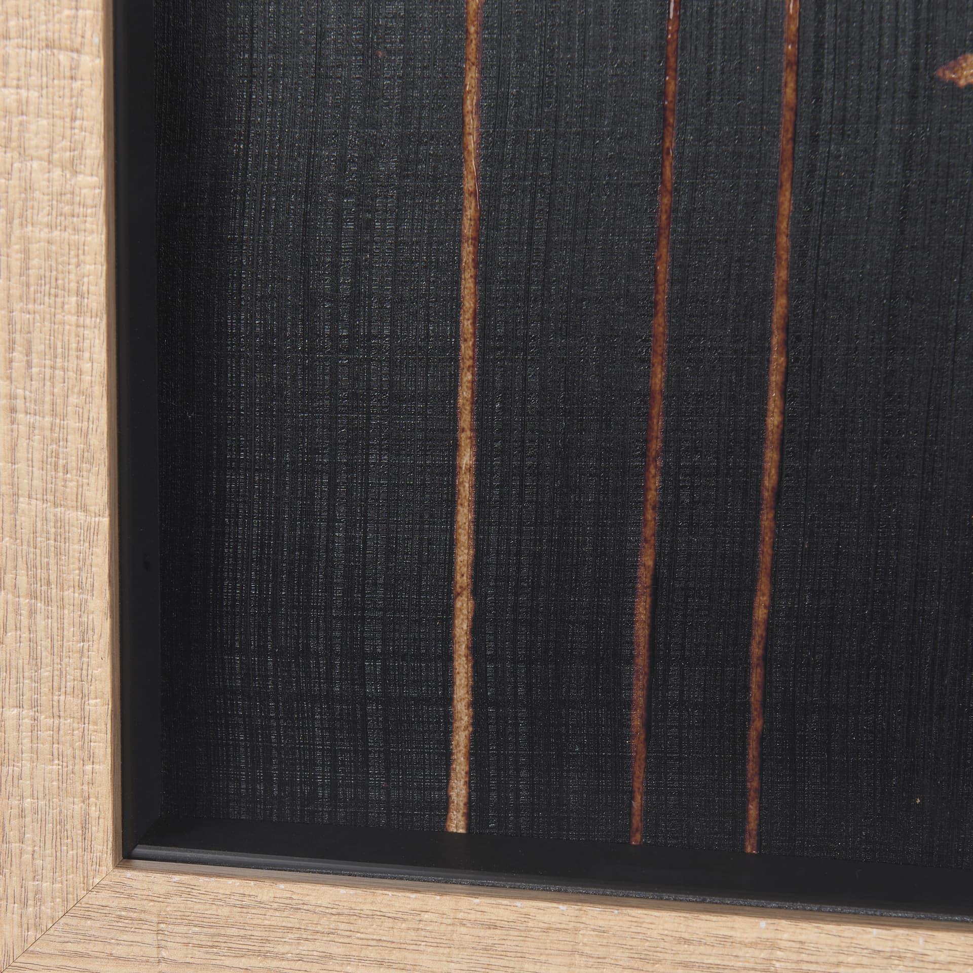 Spark I by Mercana Studio a Hand Embellished Textured Framed Art Print Matted under Glass — product photograph