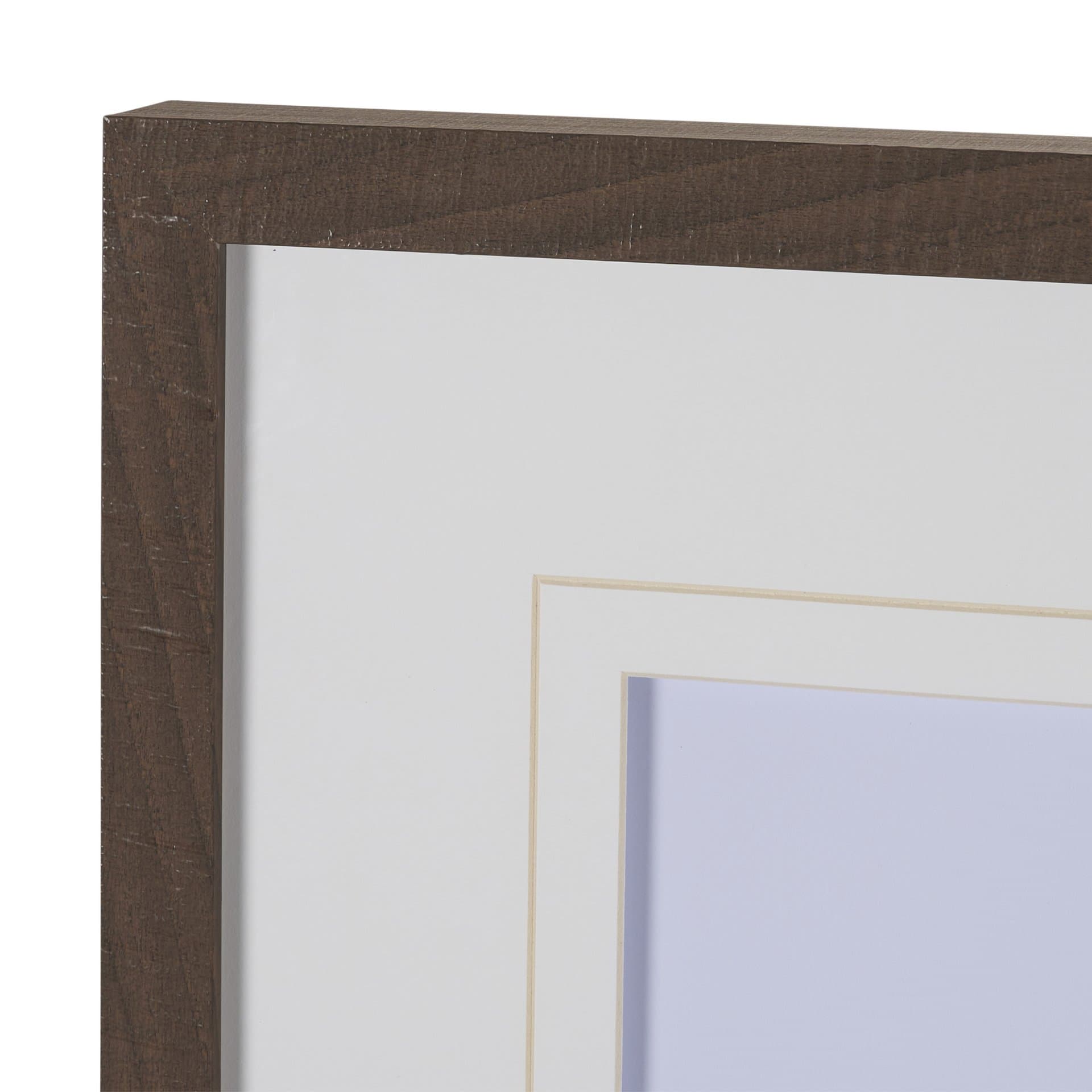 Beach Hut by Lotte Gronkjaer FramedPhoto Print Matted under Glass — product photograph