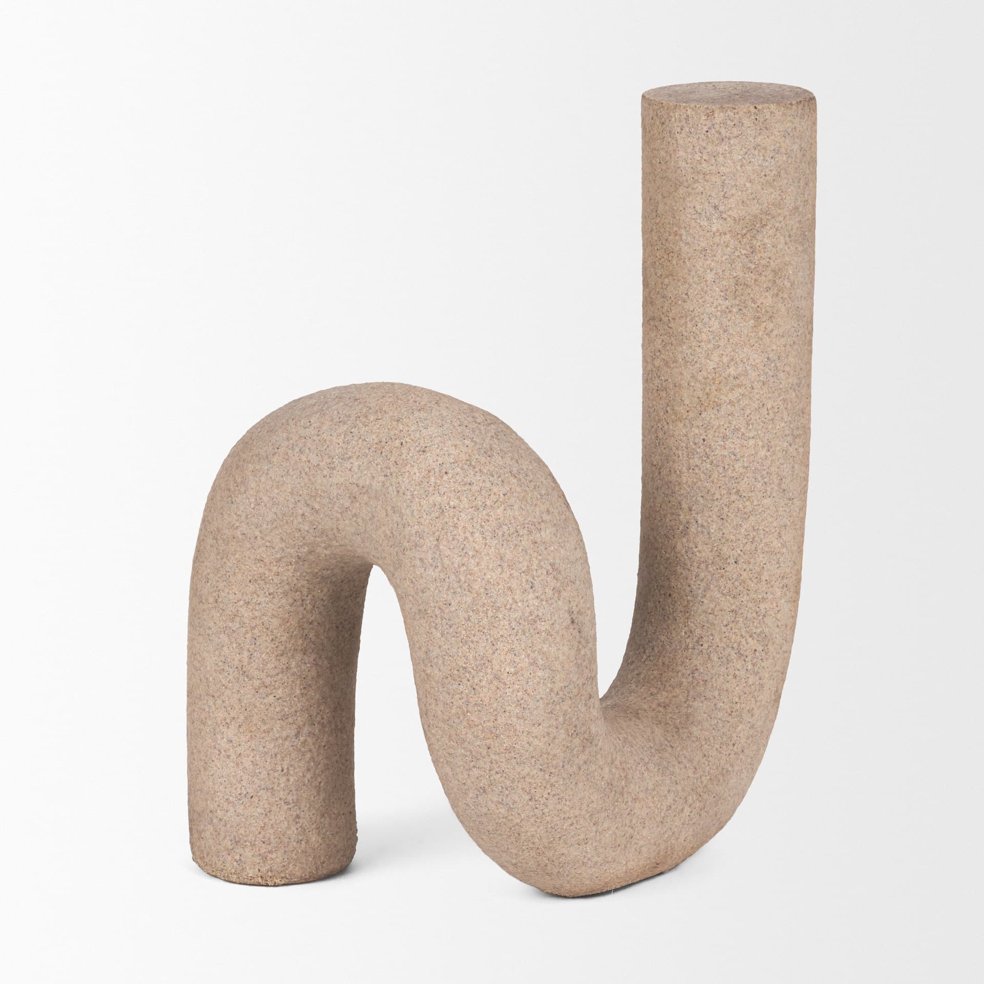 Kailyn Resin Textured Concrete Gray Decorative Object — product photograph