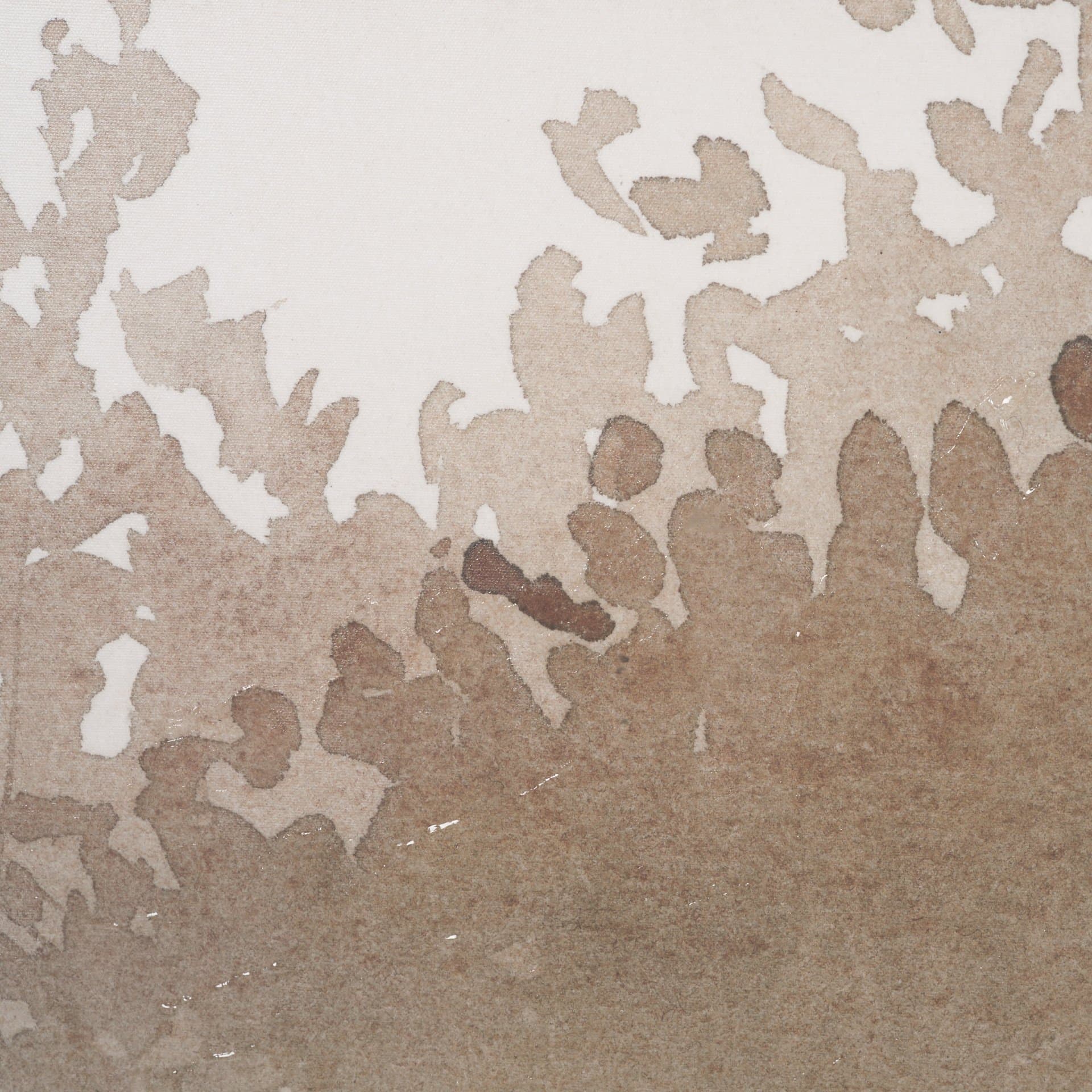 Lowland Fog B by Mercana Studio Hand-Embellished Textured Framed Canvas Artwork — product photograph
