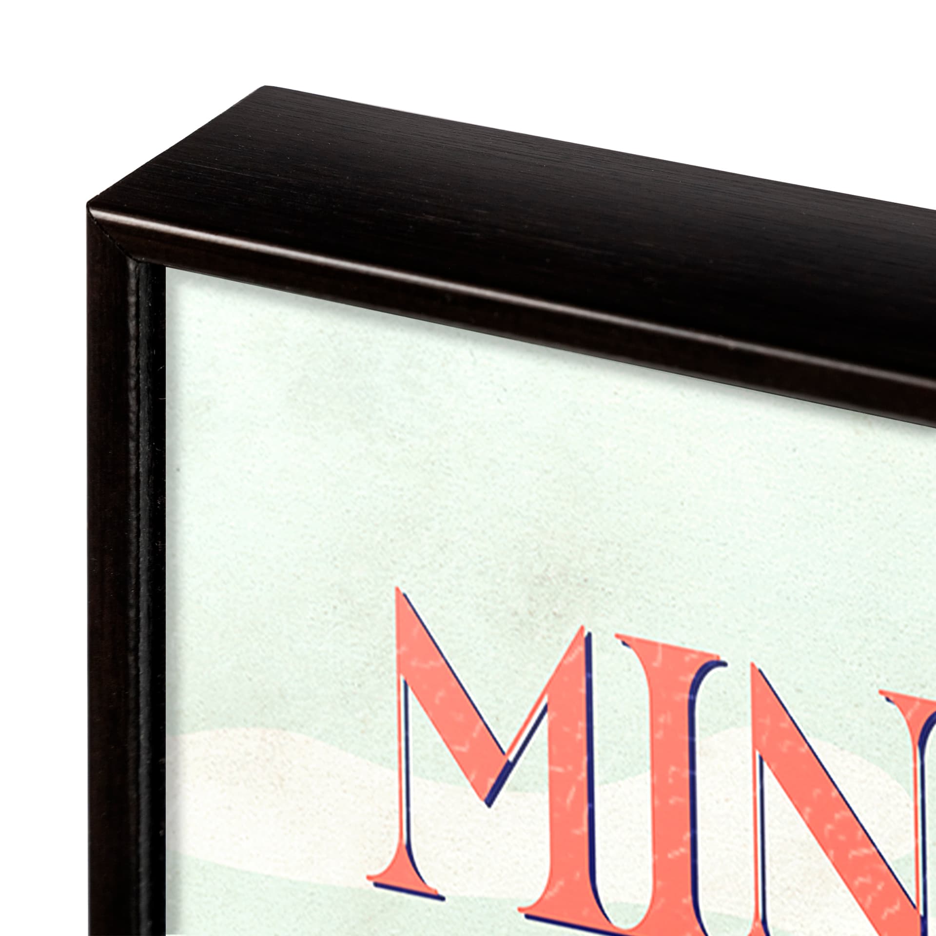 Minnesota Go USA (SM) by Mercana Studio a Hand Embellished Decograph Framed Art Print — product photograph