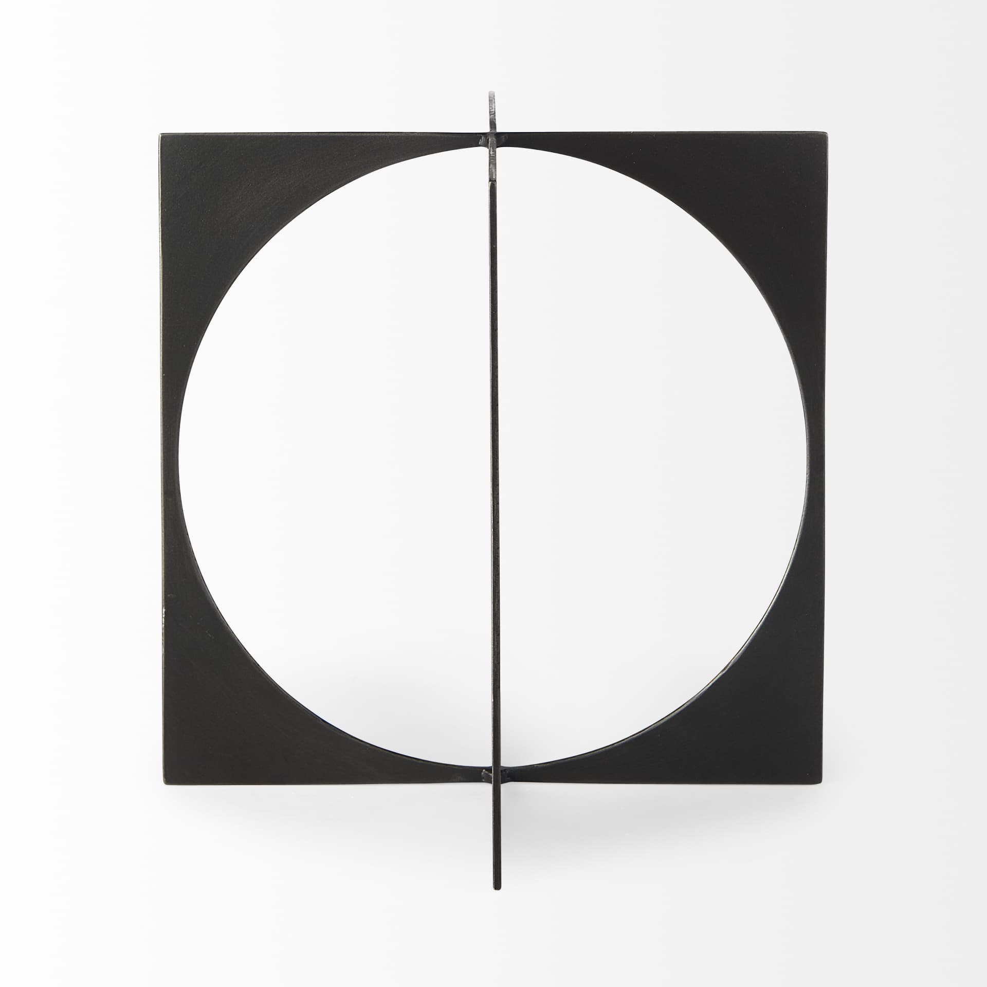 Lima Gunmetal Iron Large Decorative Object — product photograph