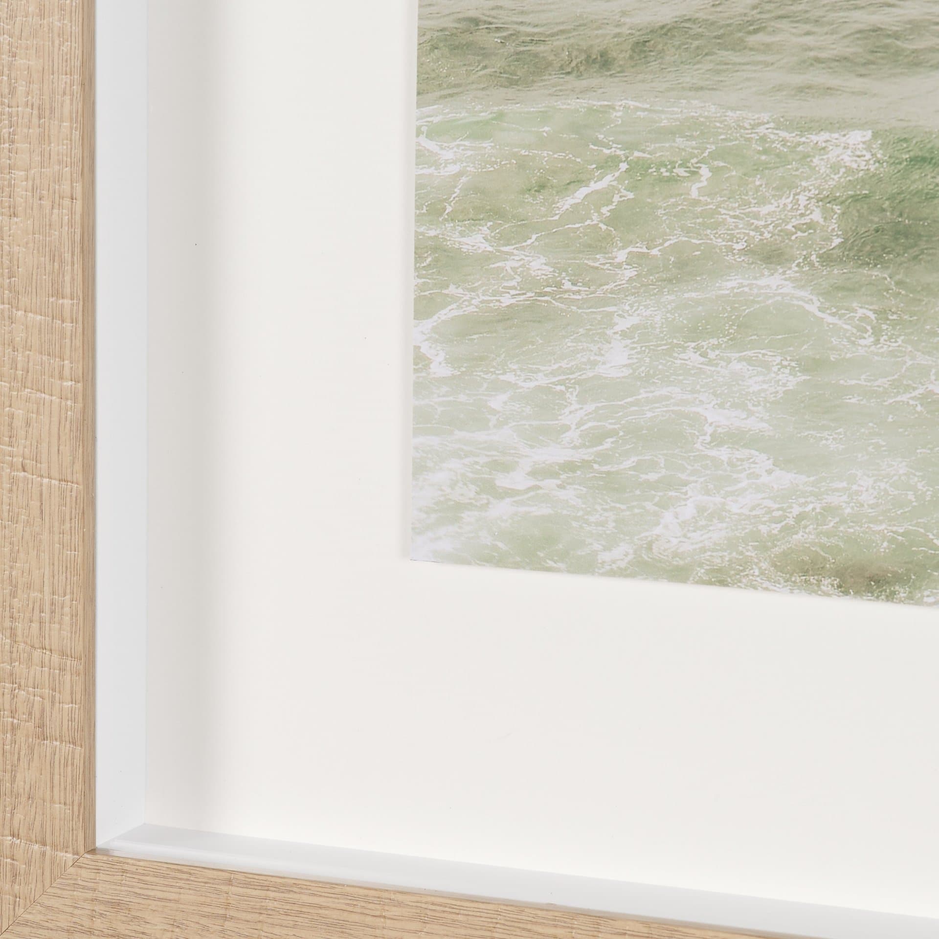 Oceanside Palms by Shot By Clint Framed Photo Print Matted under Glass — product photograph