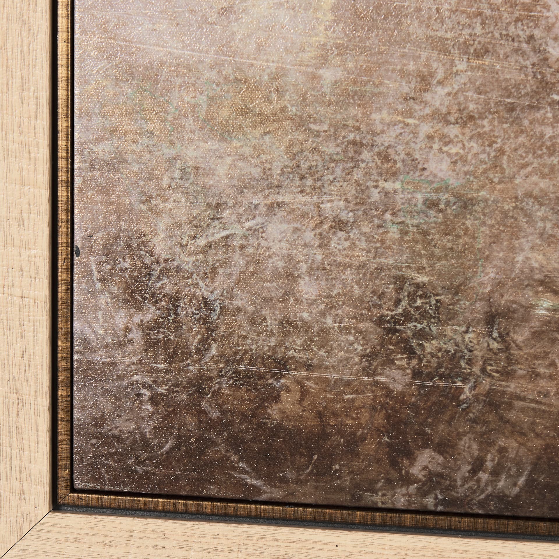 Black Strokes III by Mercana Studio a Hand Embellished Textured Framed Canvas — product photograph