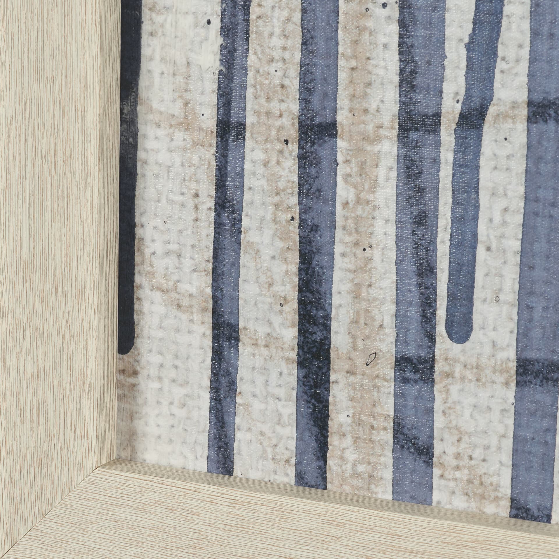 Intuition I by Mercana Studio Hand-Embellished Textured Framed Canvas Artwork — product photograph
