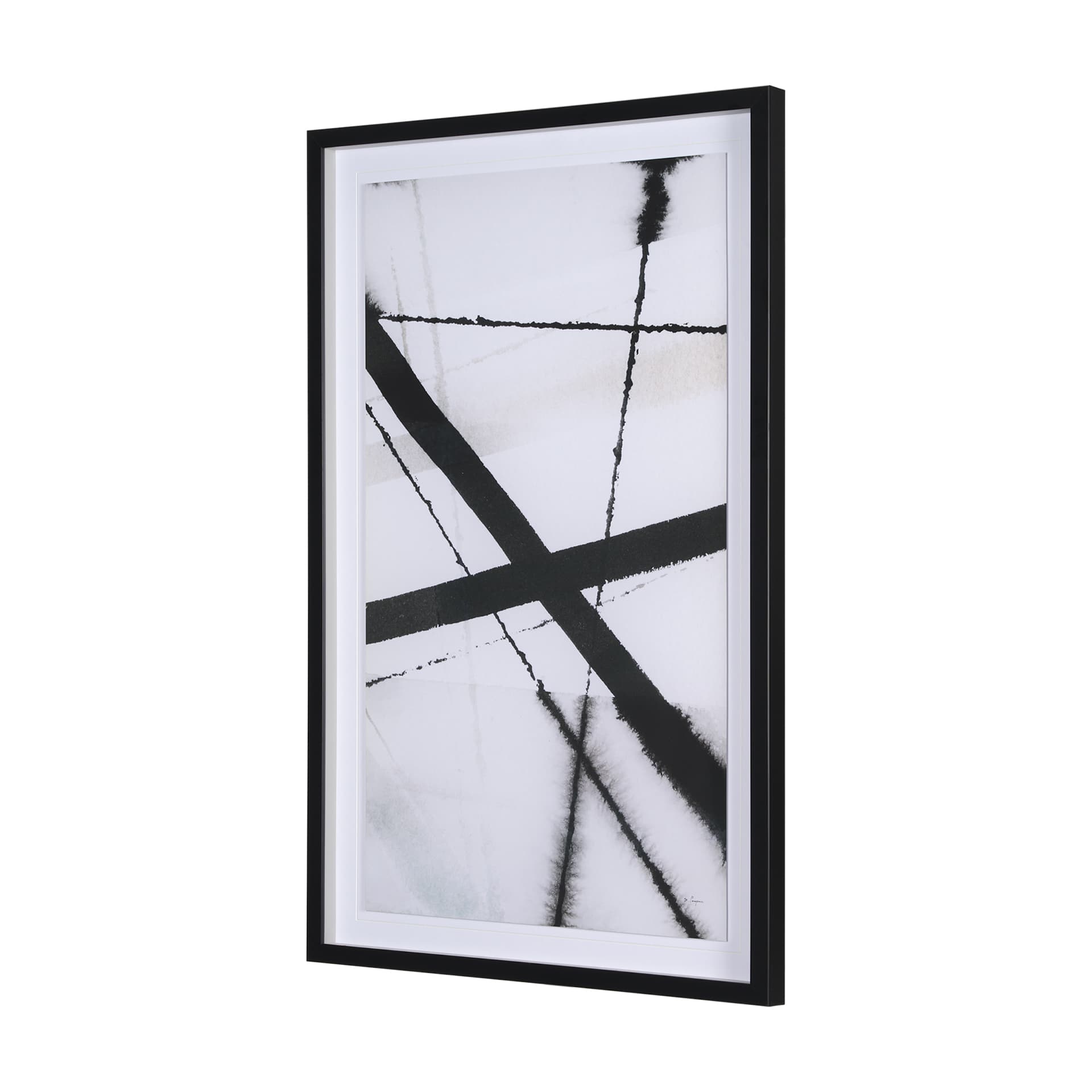 Clouding Mirror II by Panpan Zhang a Framed Art Print Matted under Glass — product photograph