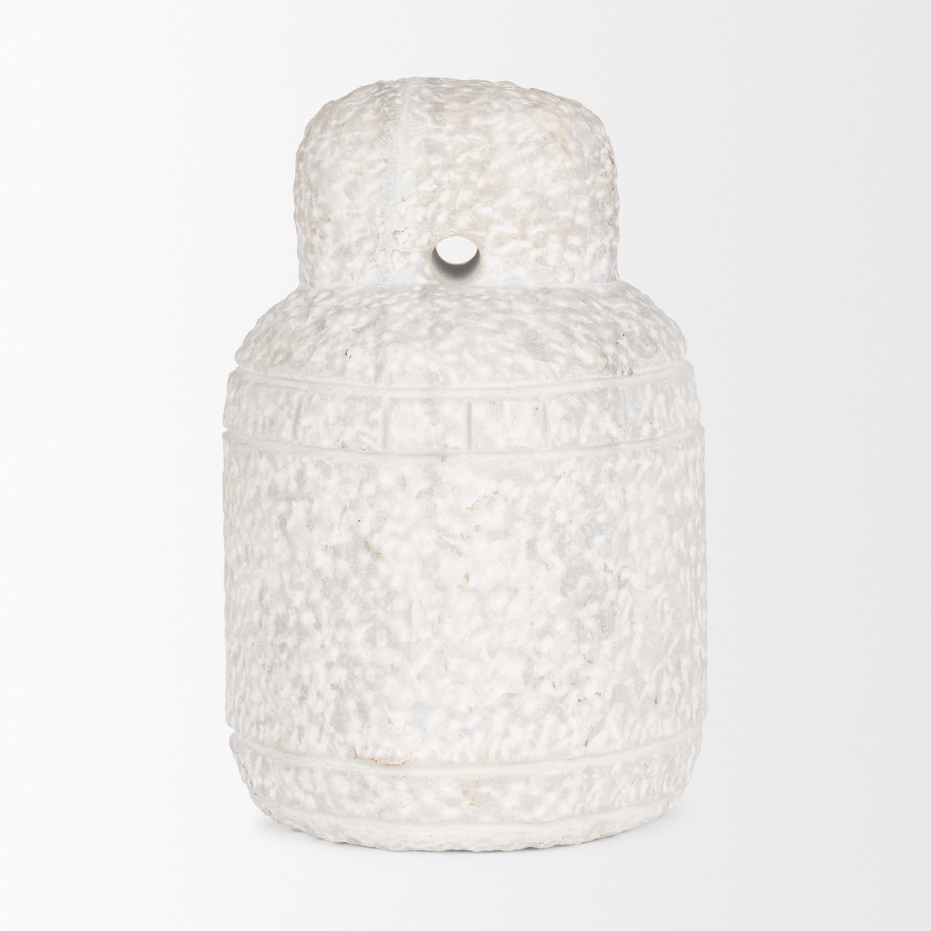 Irina Large White Marble Door Stopper — product photograph
