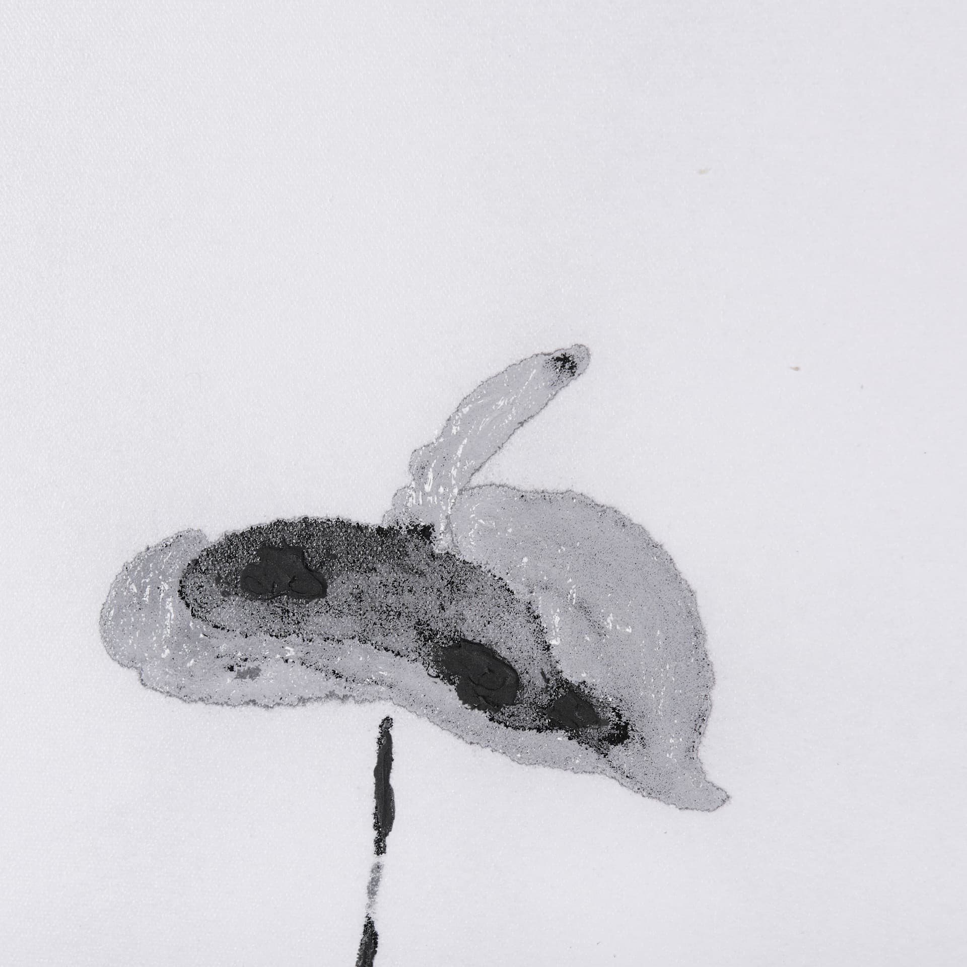 Peace Lily II by Mercana Studio a Hand Embellished Textured Framed Art Print — product photograph