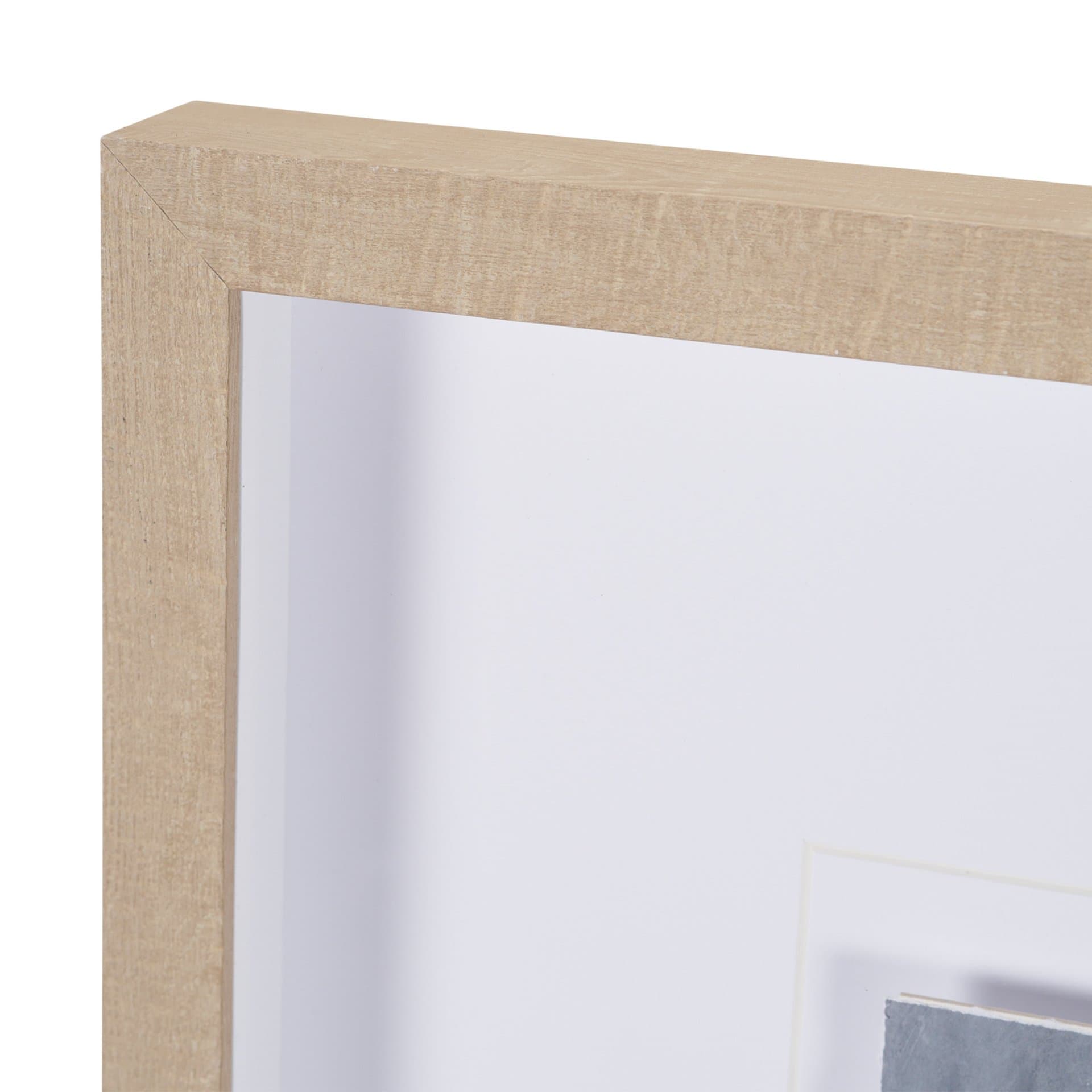 Studies in White and Ash: Study IV by Mercana Studio Textured Framed Artwork Matted under Glass — product photograph