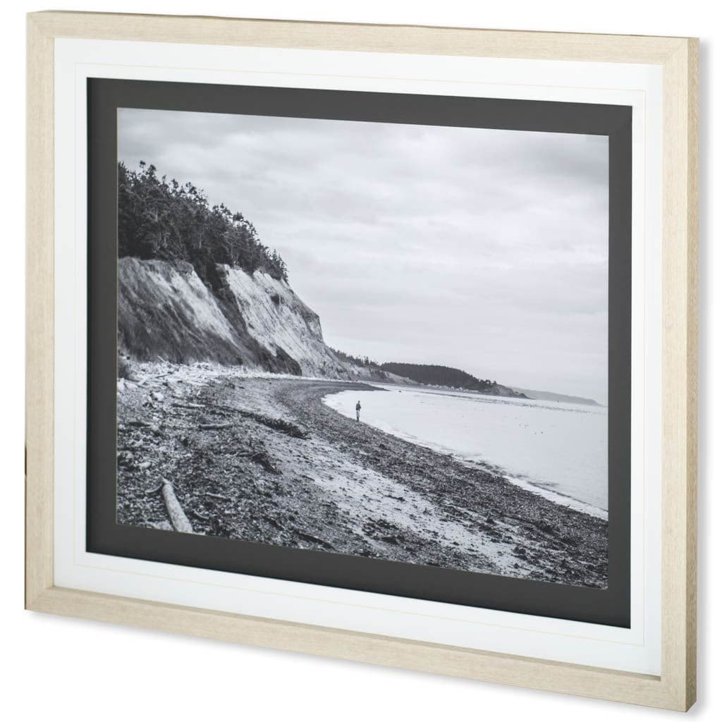 Fisherman, Ebeys Landing Whidbey Island by Bisig, Steve a Framed Photo Art Print Matted under Glass — product photograph
