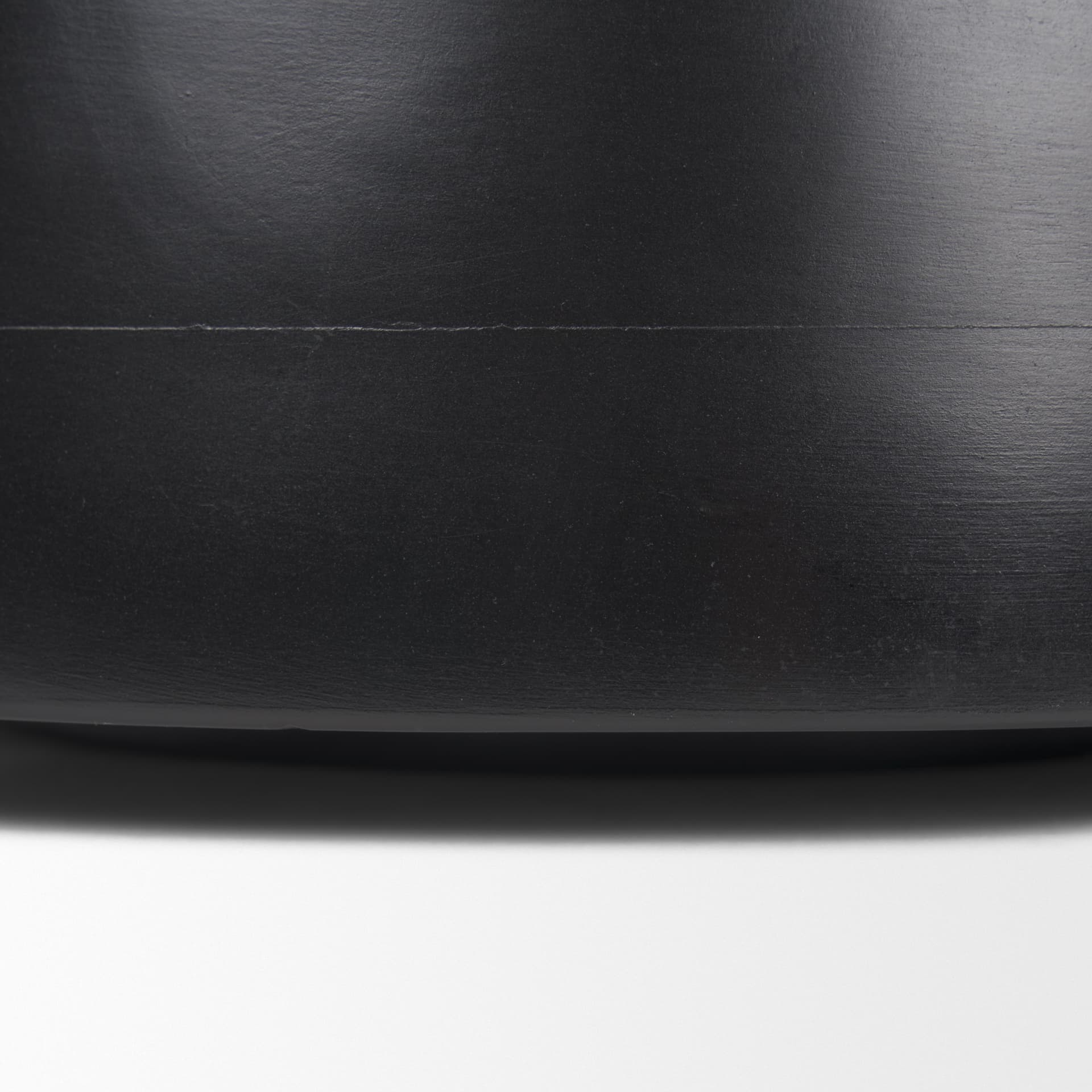Kadara Black Solid Wood Decorative Bowl — product photograph