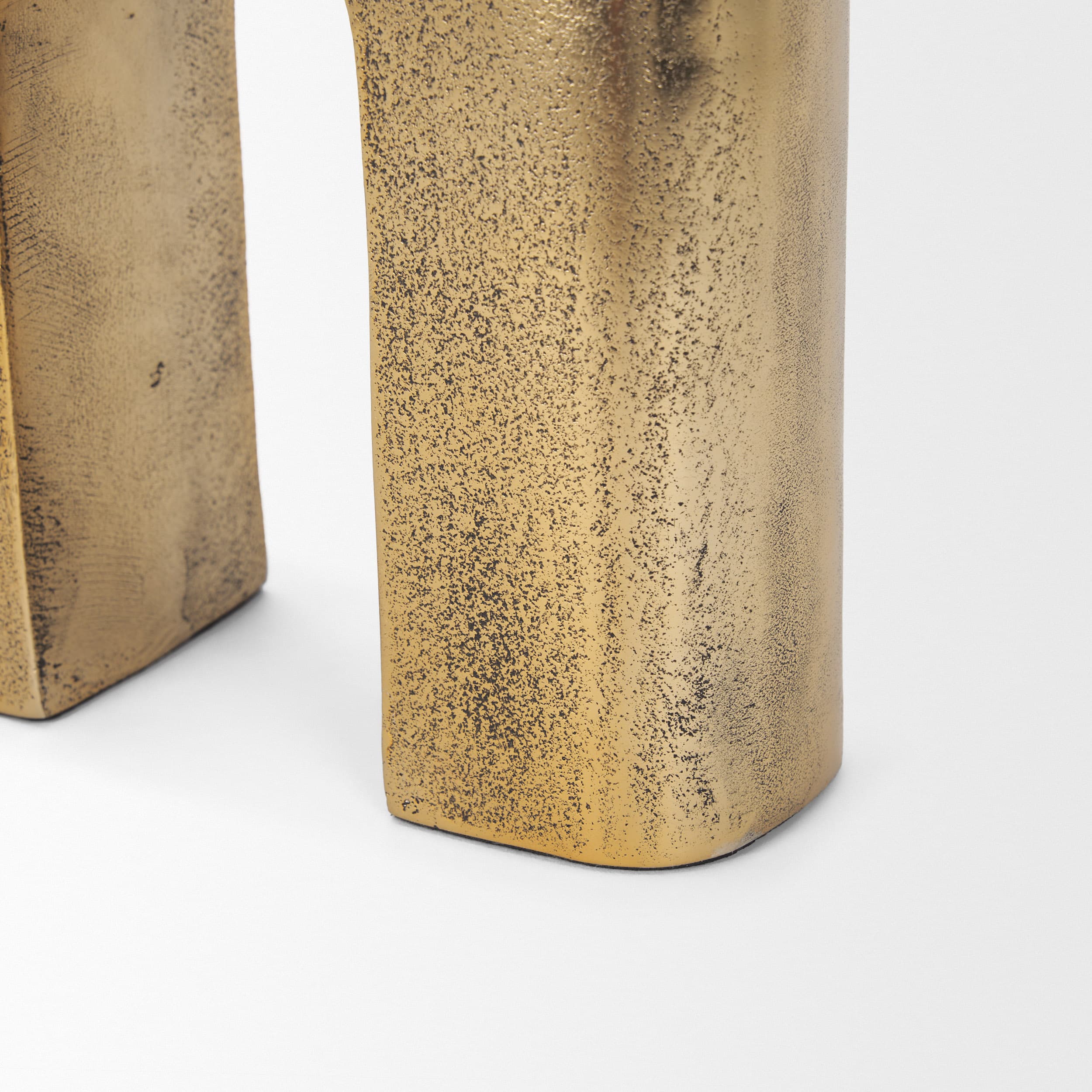 Renni Antiqued Brass Small Decorative Sculpture — product photograph