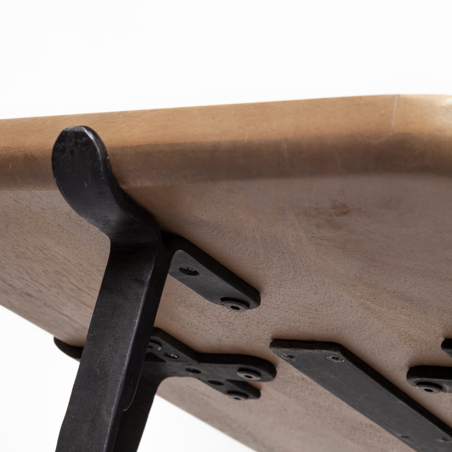 Helios II 60L x 14W x 29H Rectangular Brown Raised Edge Top Console Table — product photograph