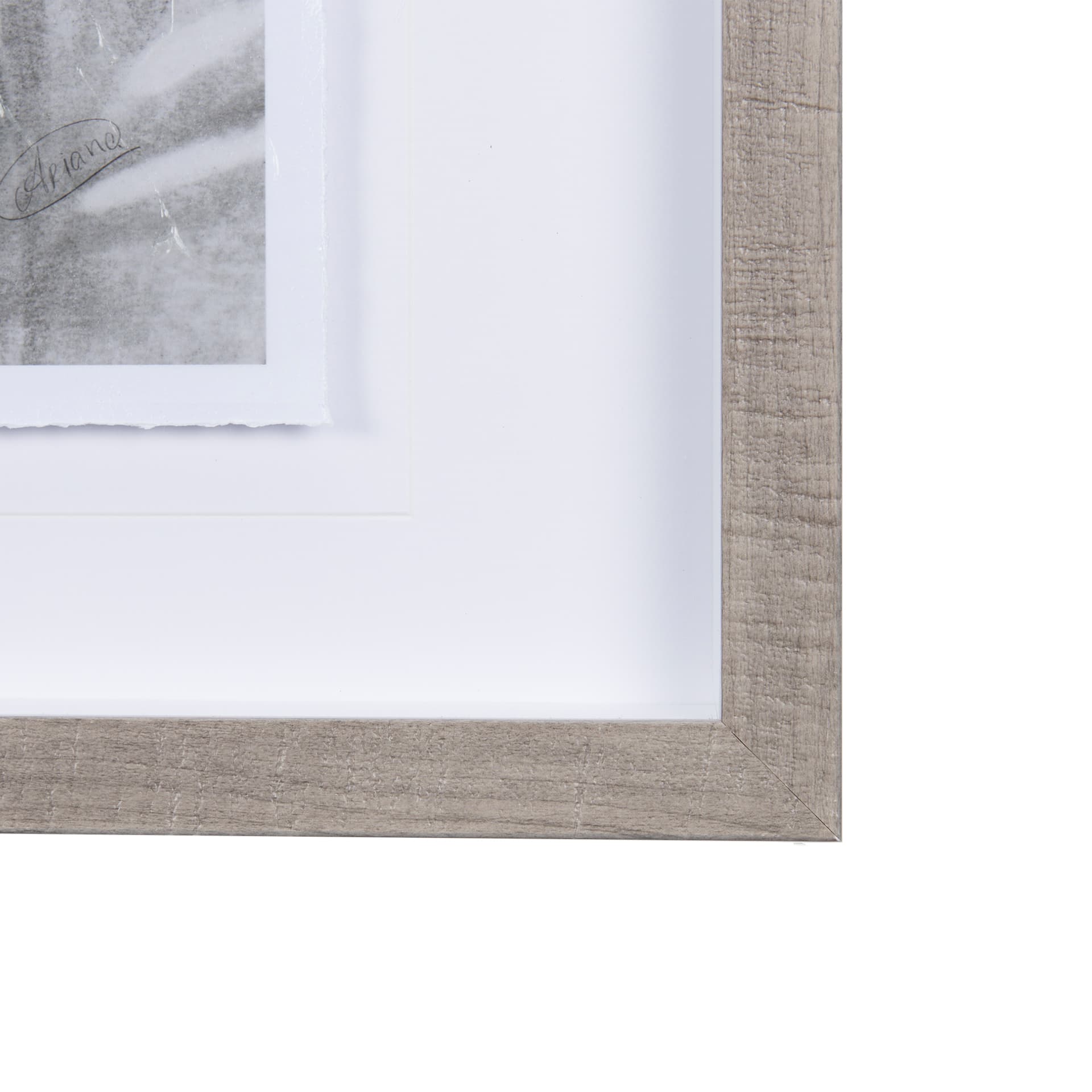 Light Shadows II by Mercana Studio a Hand Embellished Textured Framed Art Print Matted under Glass — product photograph